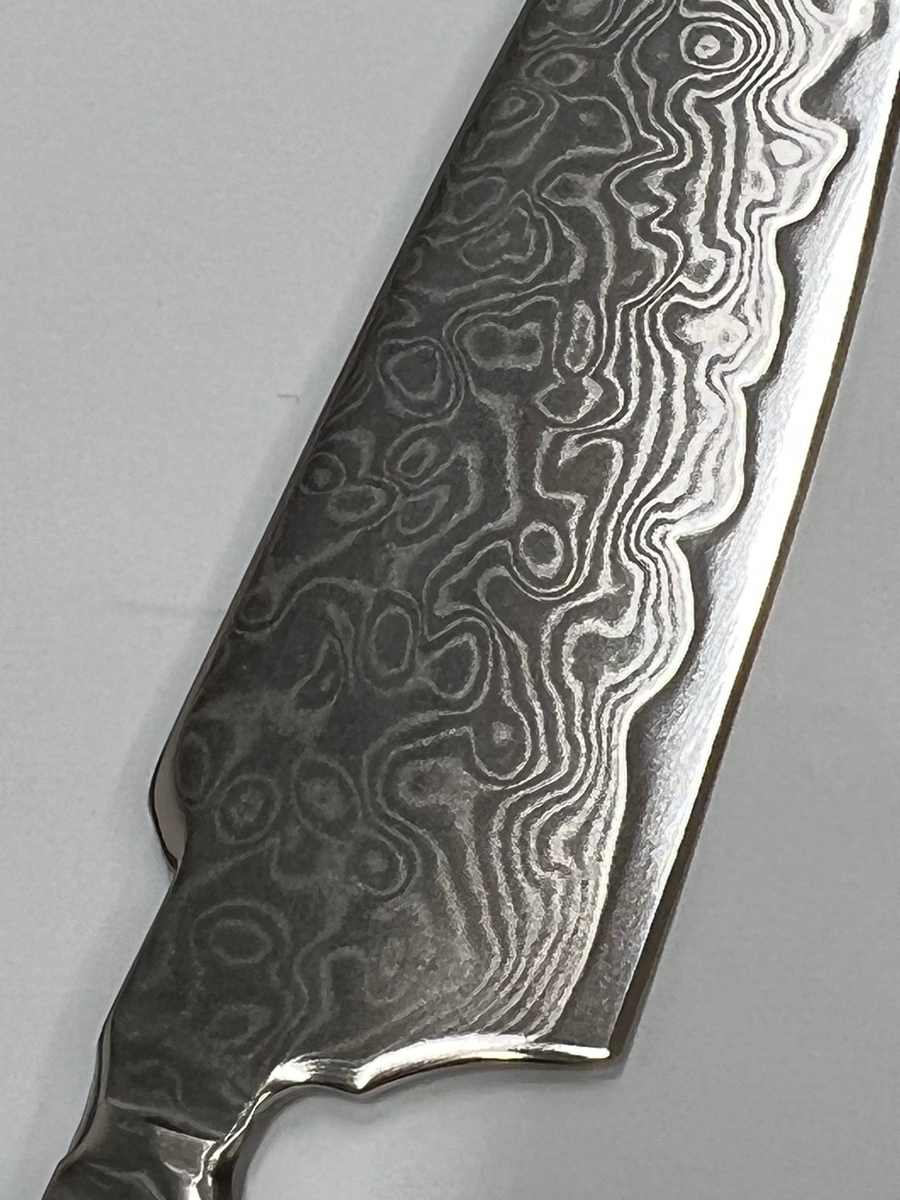 Kjøkkenkniv 3.5" - 8Cr14Mov Damask