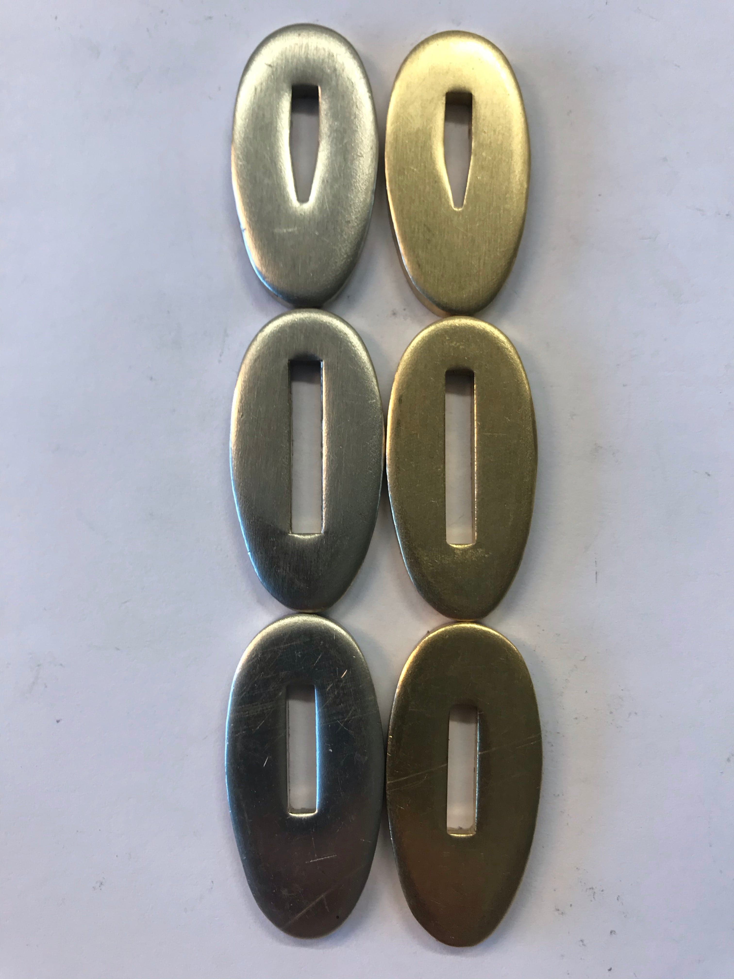 Hollow plates with finger protection 15x31