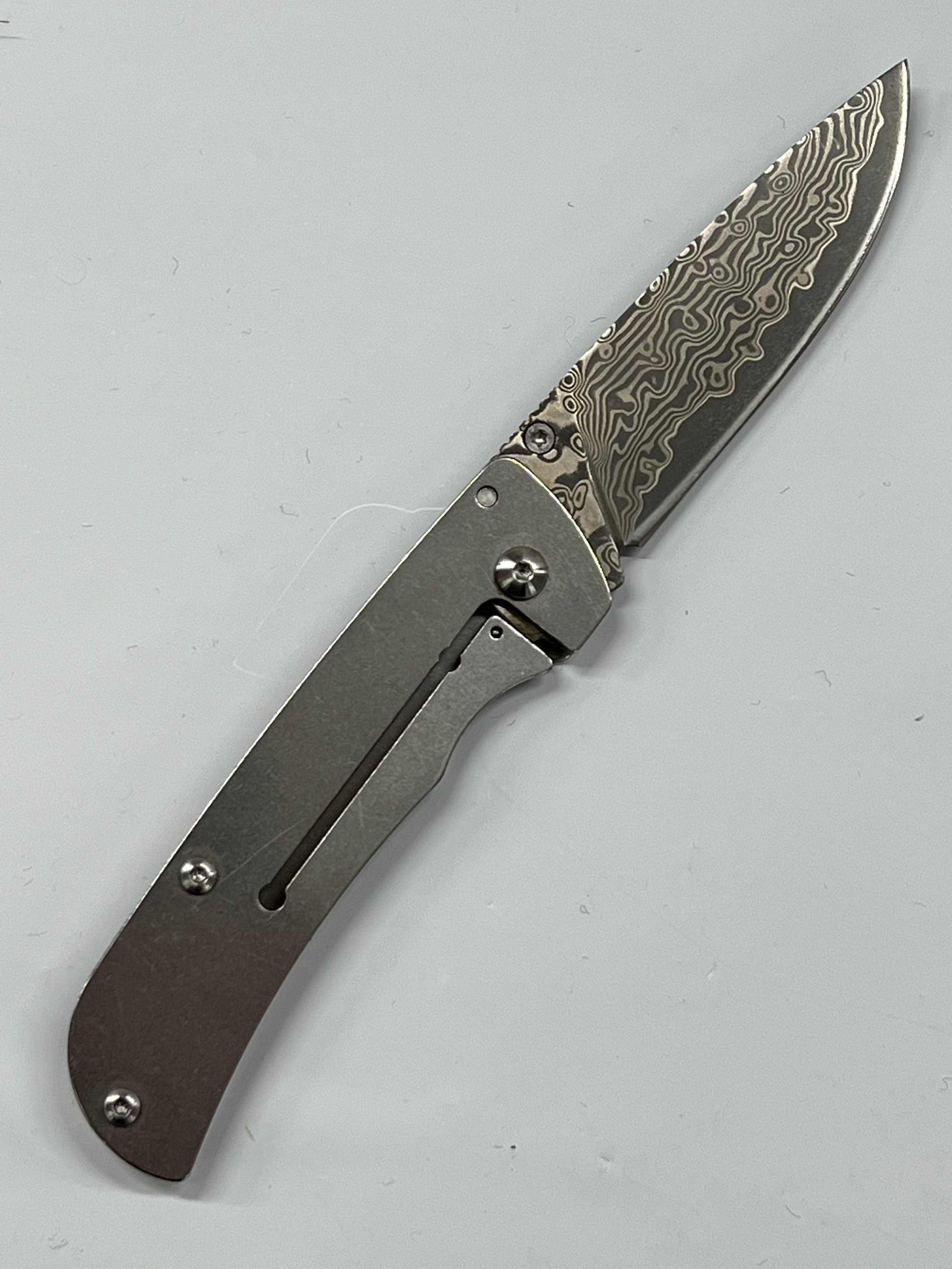Gentleman Folding knife set Cloud damask