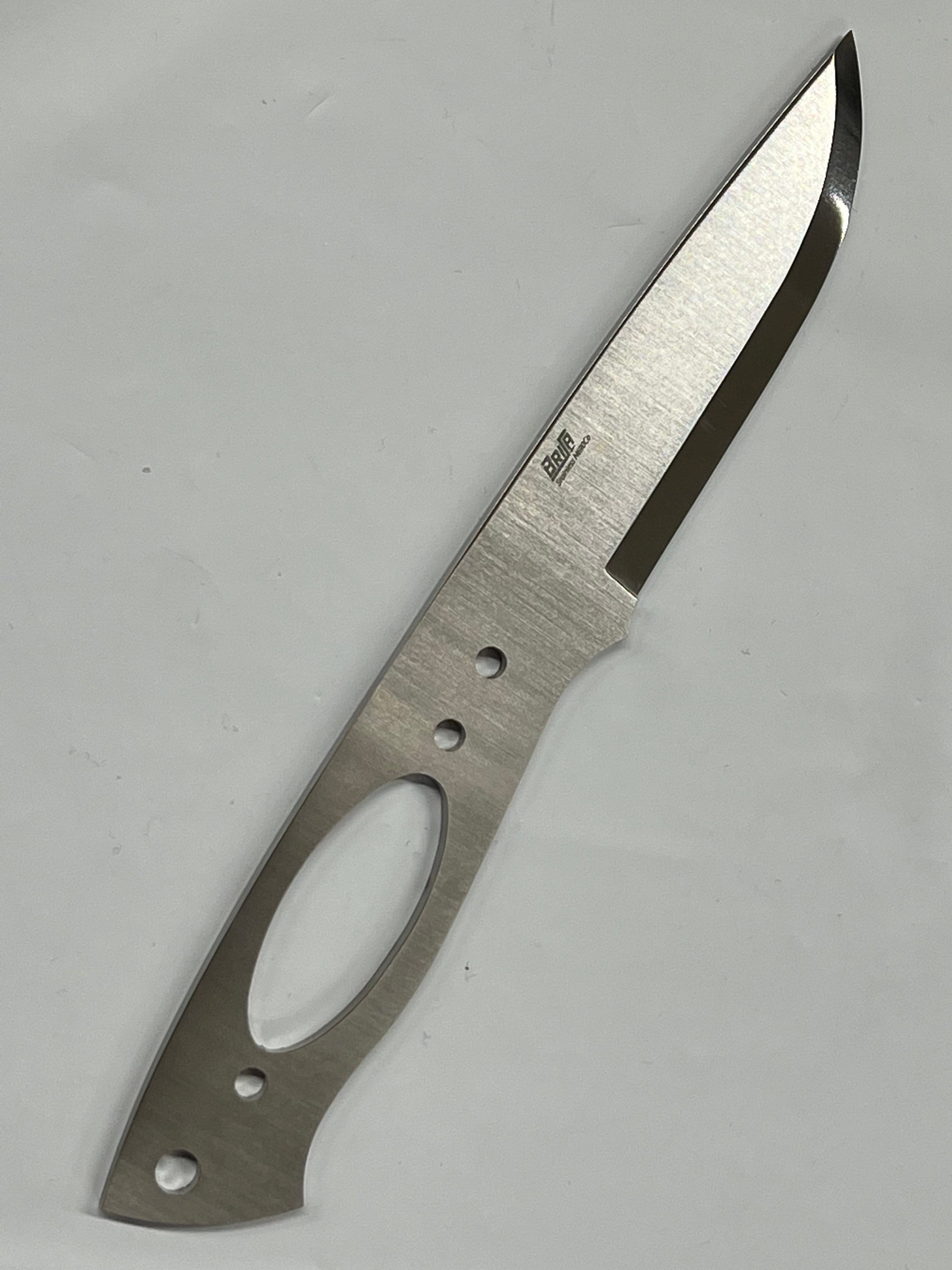 Brisa Trapper 95 Scandi N690 knivblad i rostfritt stål