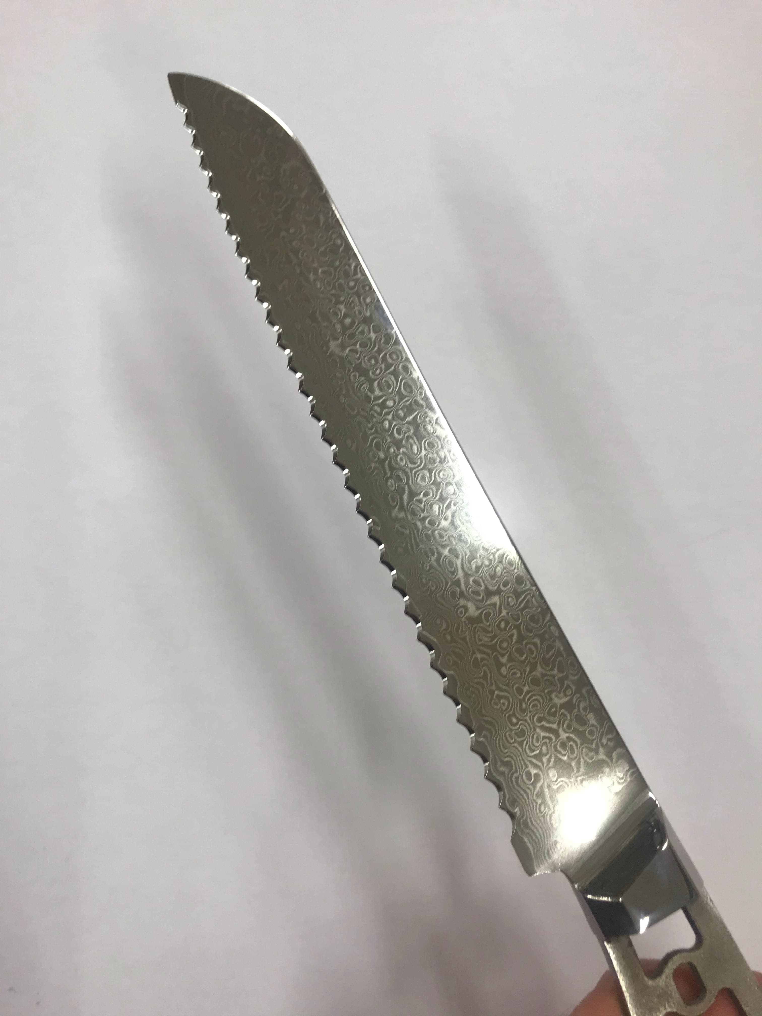 Bread knife blade - VG10 Damask Chef's knife