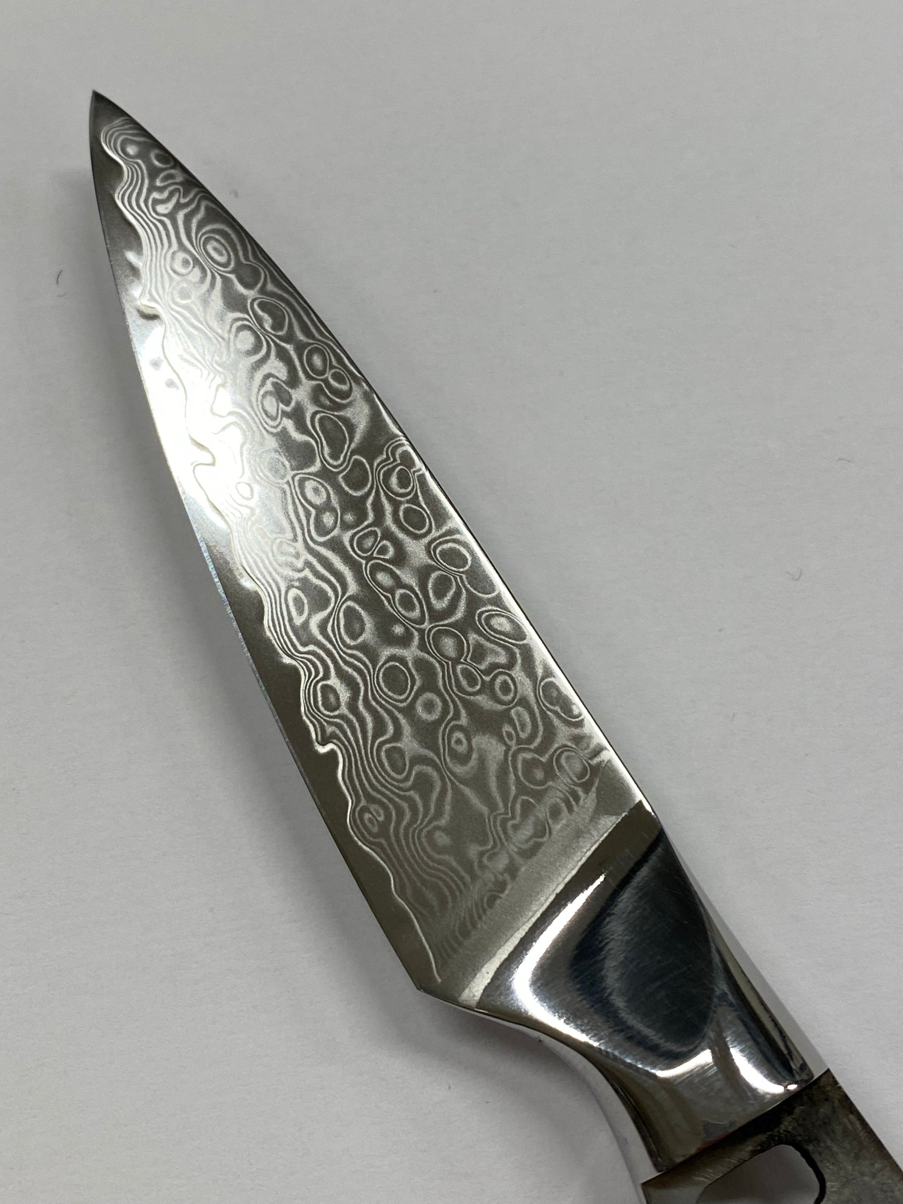 Frukt og grønnsakskniv 3.5" 107mm - VG10 Damask