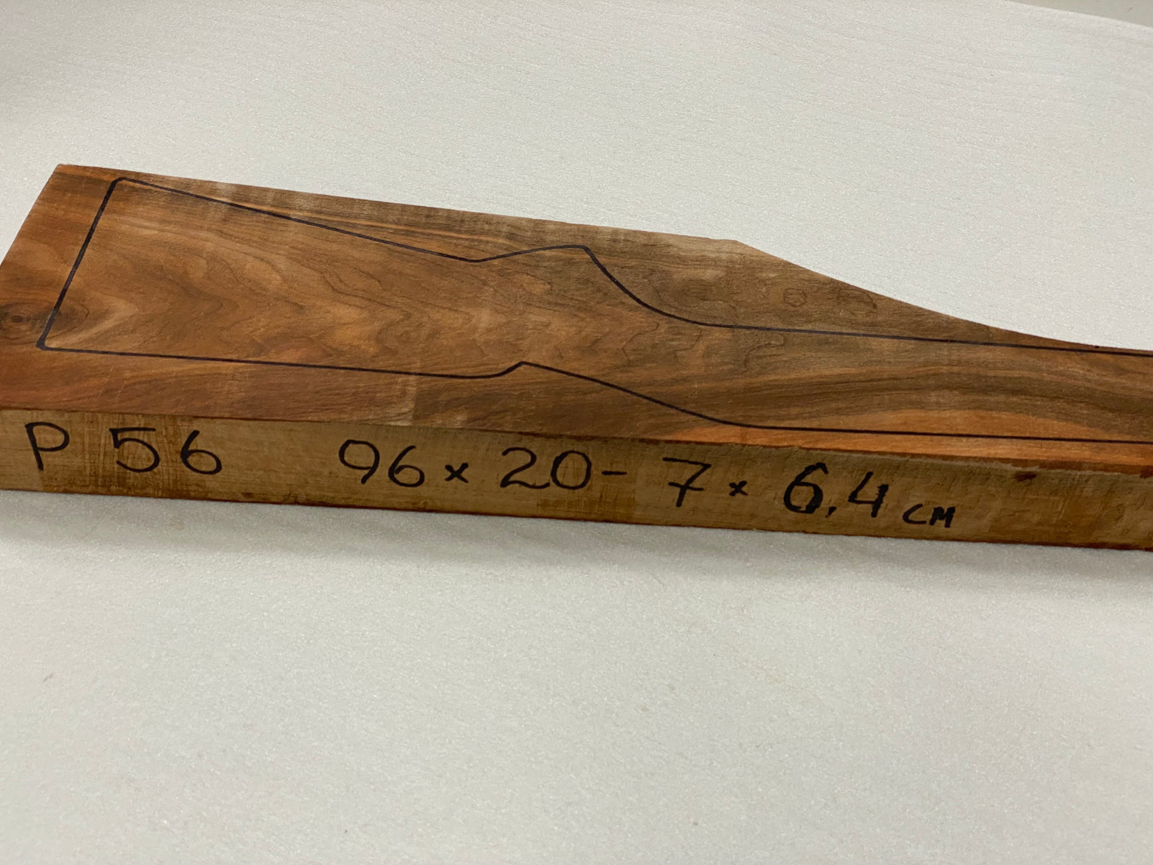 Rifle Stock Blank Turkish Walnut Grade 3 P-56