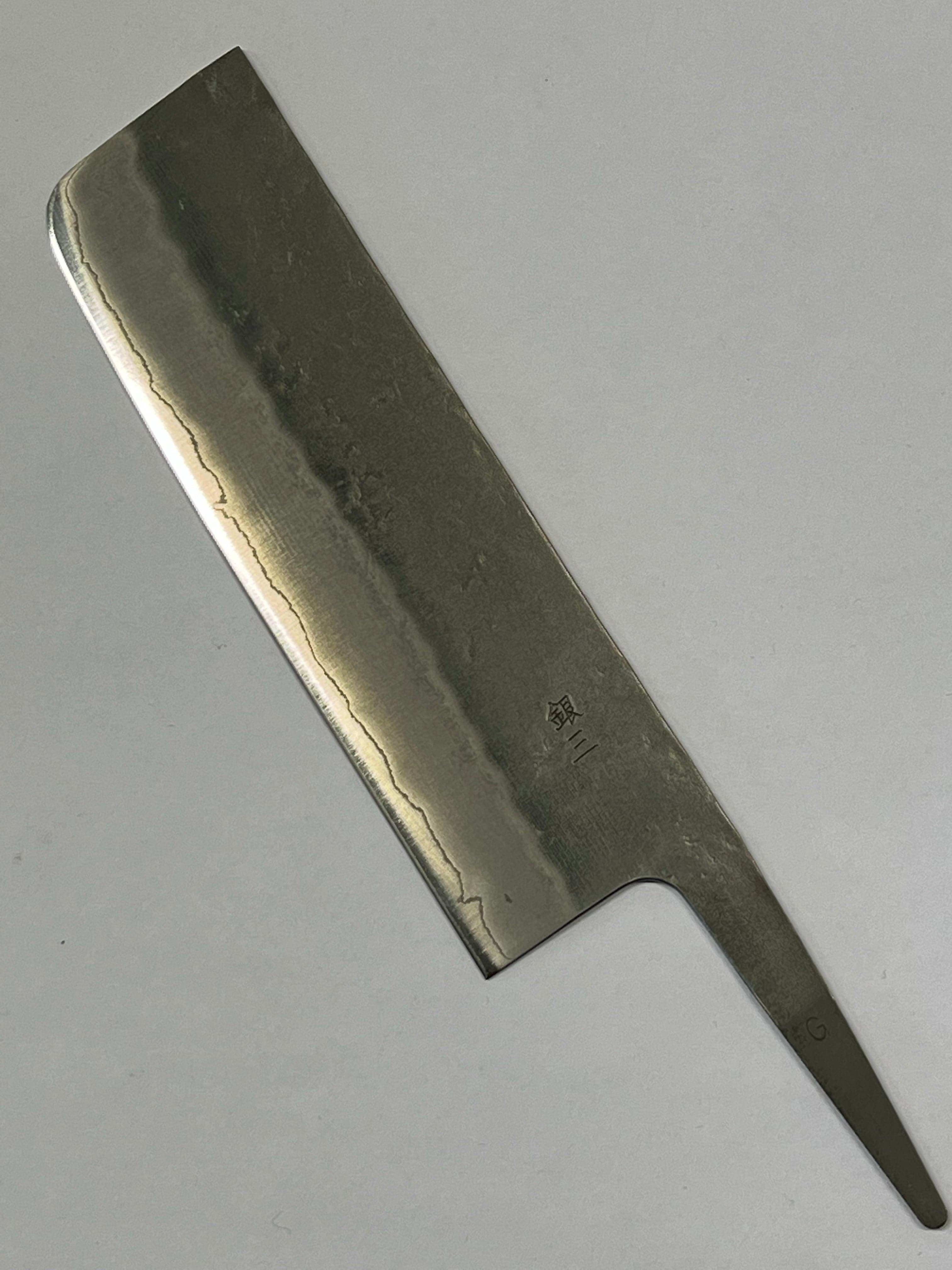 Nakiri 165 Silver3 japanskt handsmidet knivblad