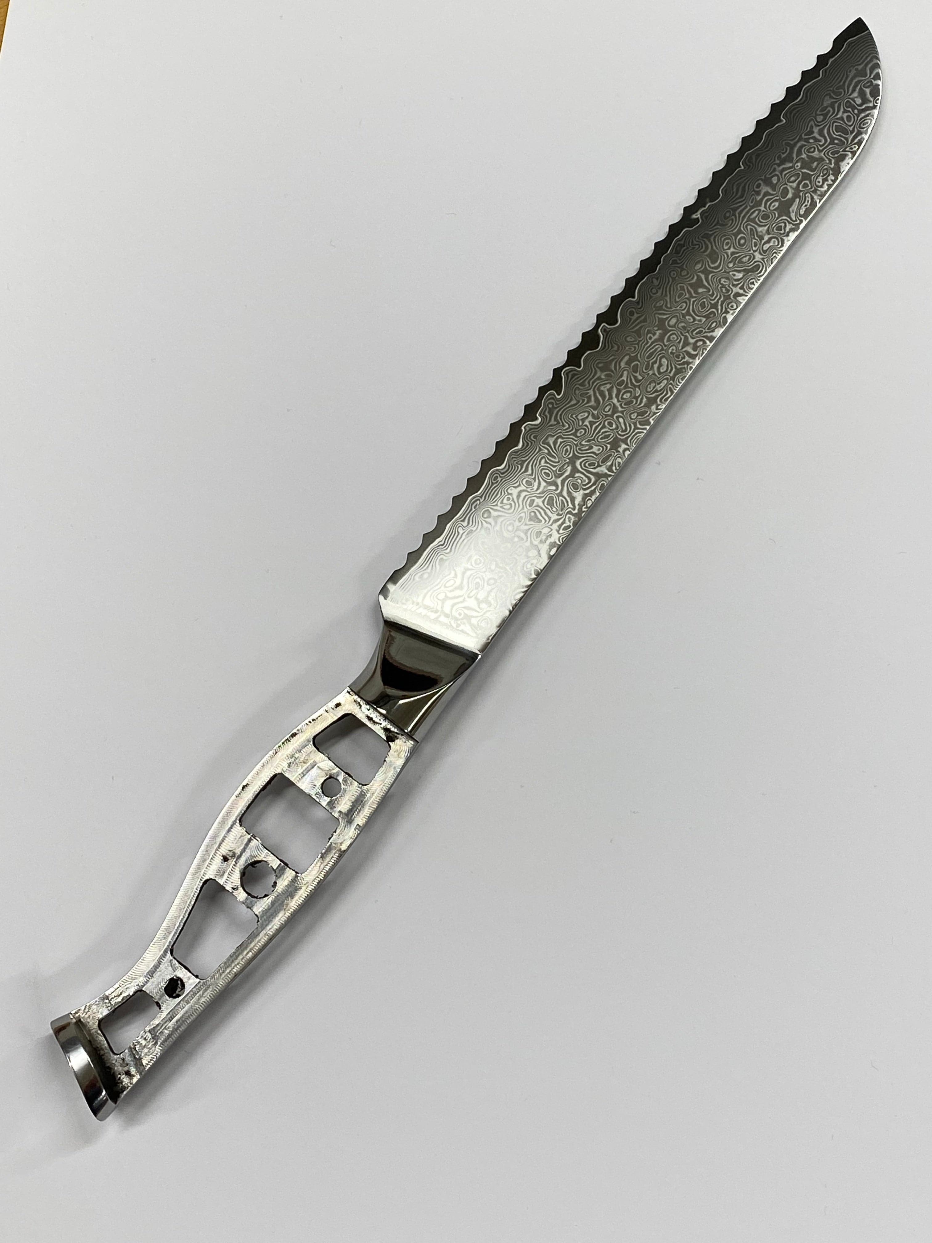 Bread knife blade - VG10 Damask Chef's knife