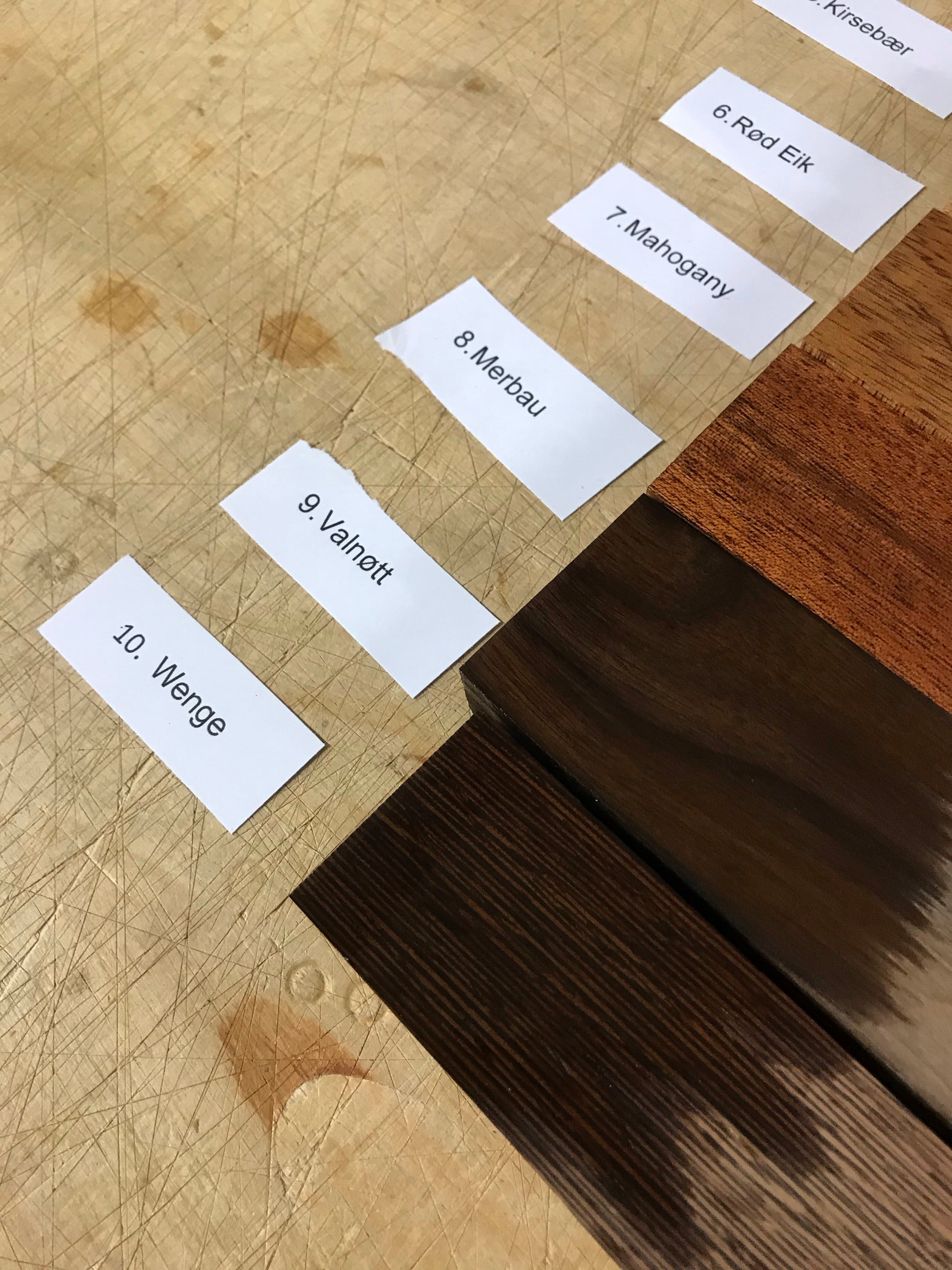Wooden knife handle blank