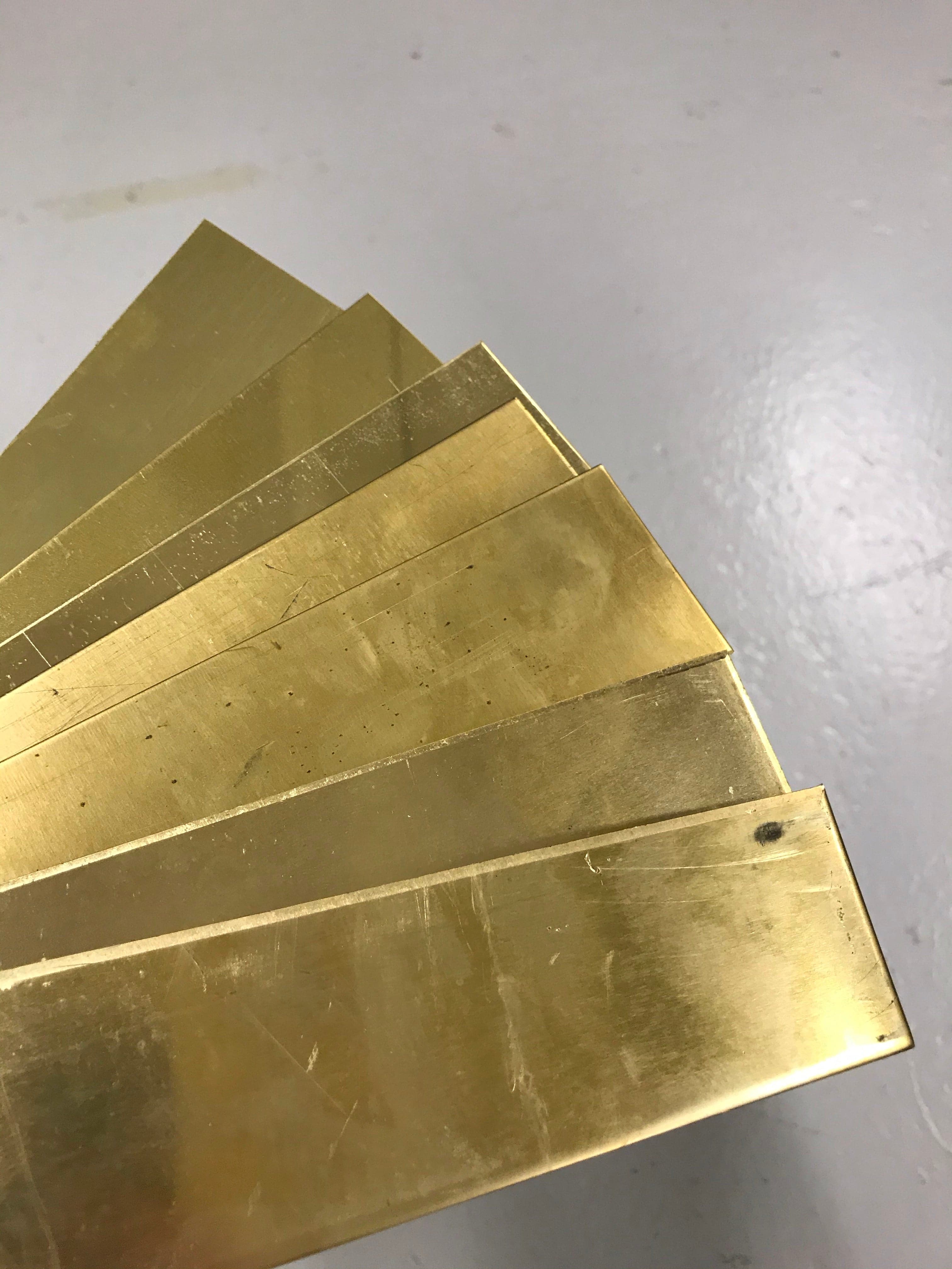 Brass plate