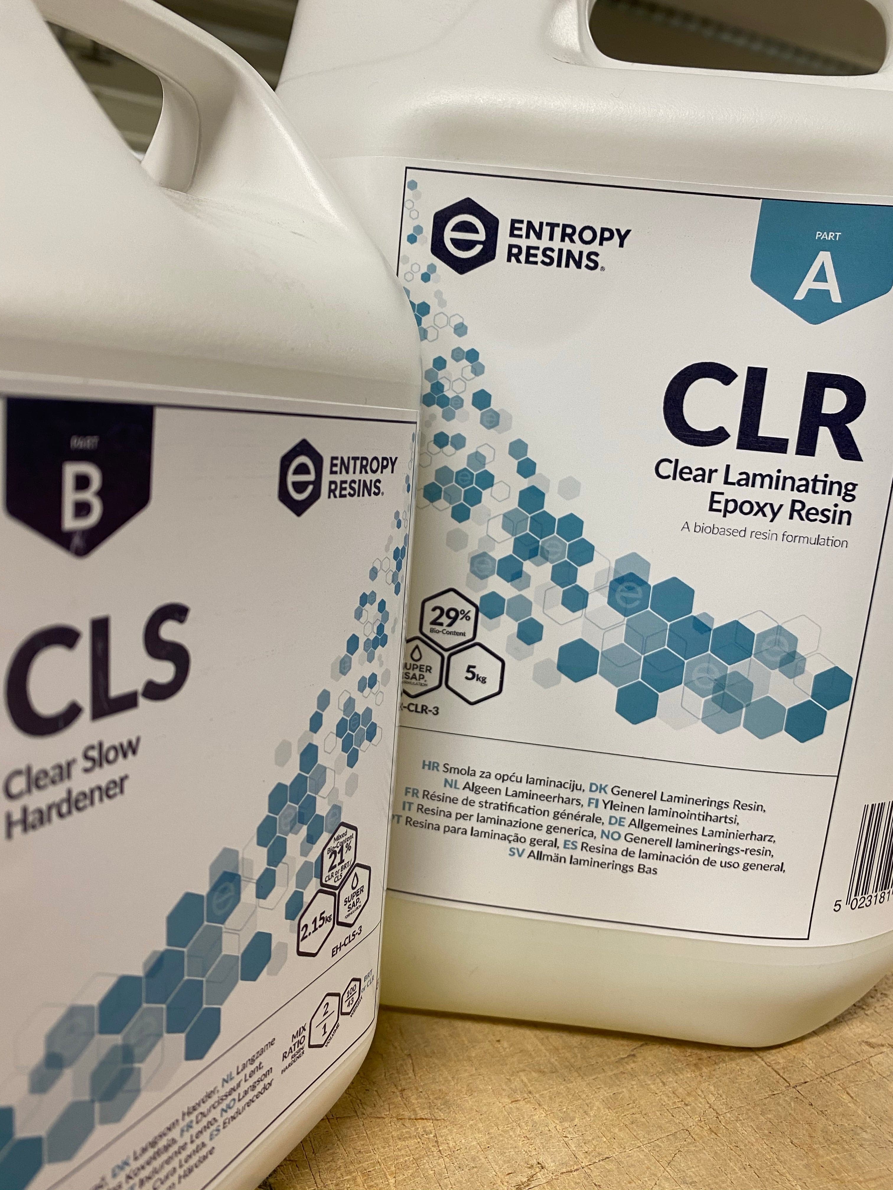 Epoxi för laminering CLR Entropi Epoxi