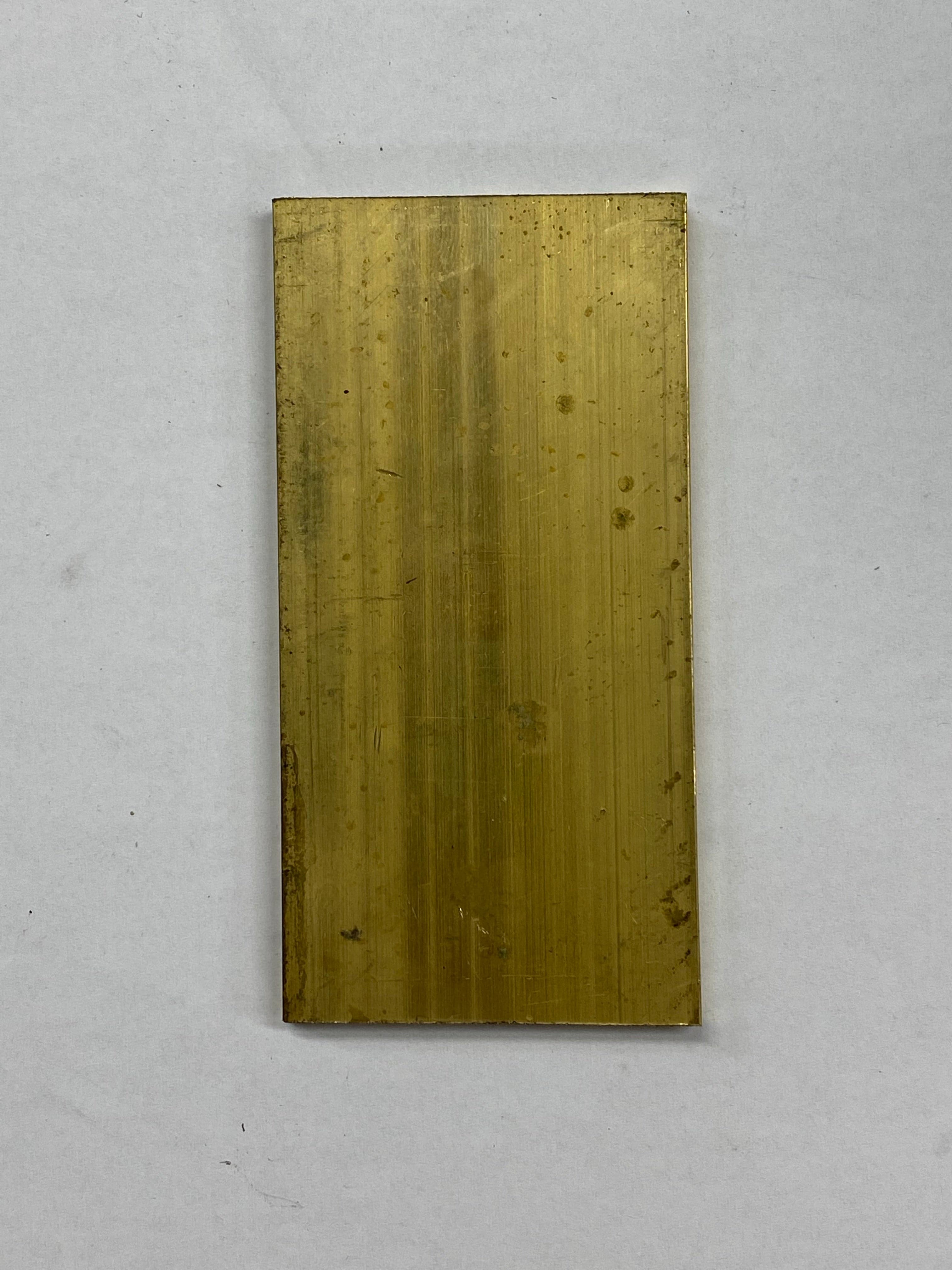Brass plate