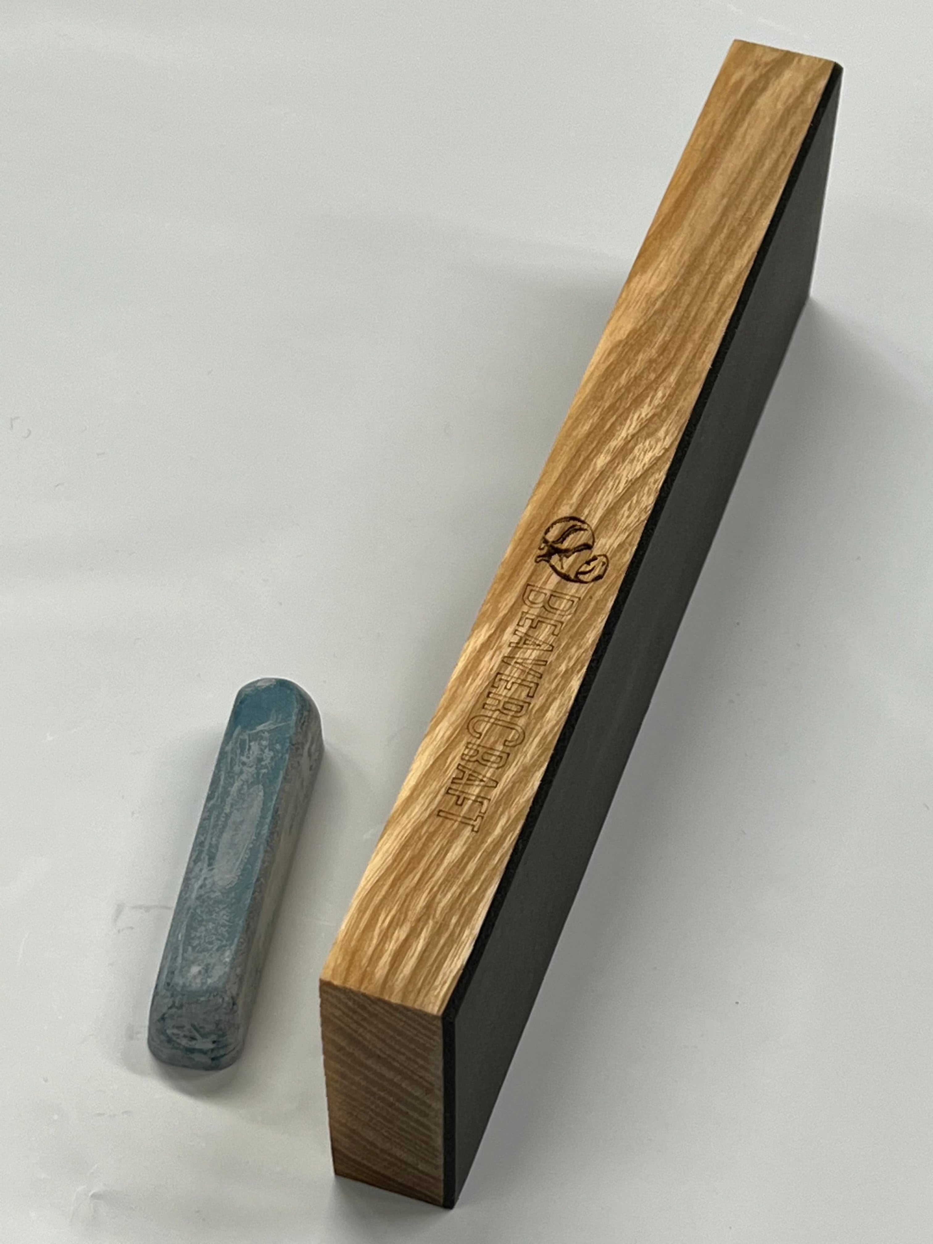 Lærstropp 225 x 65mm med slipepasta LS4CP1
