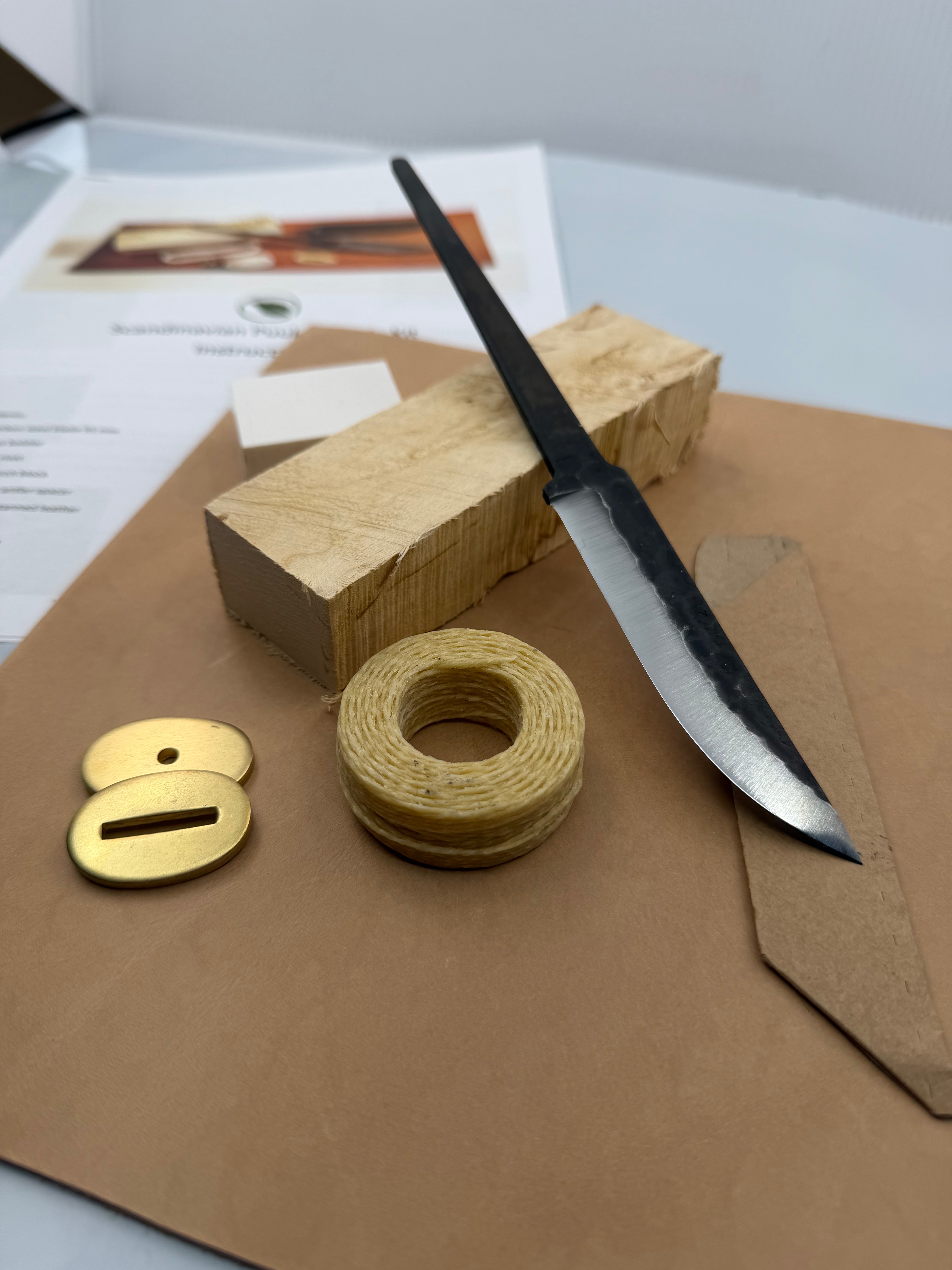 Knivbyggesett KBS3 - 95mm Tollekniv