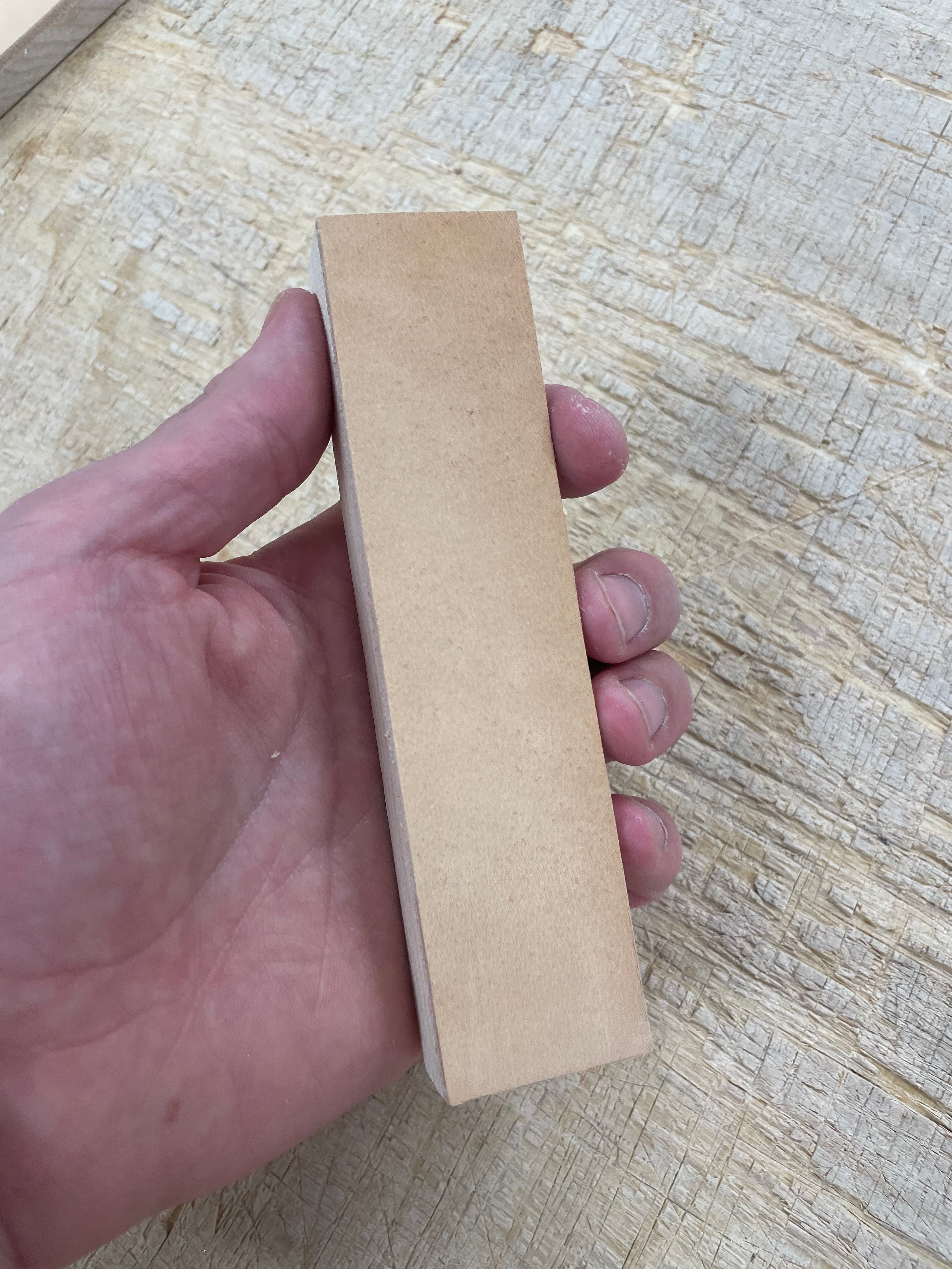 Lærstropp håndlaget 140x35mm