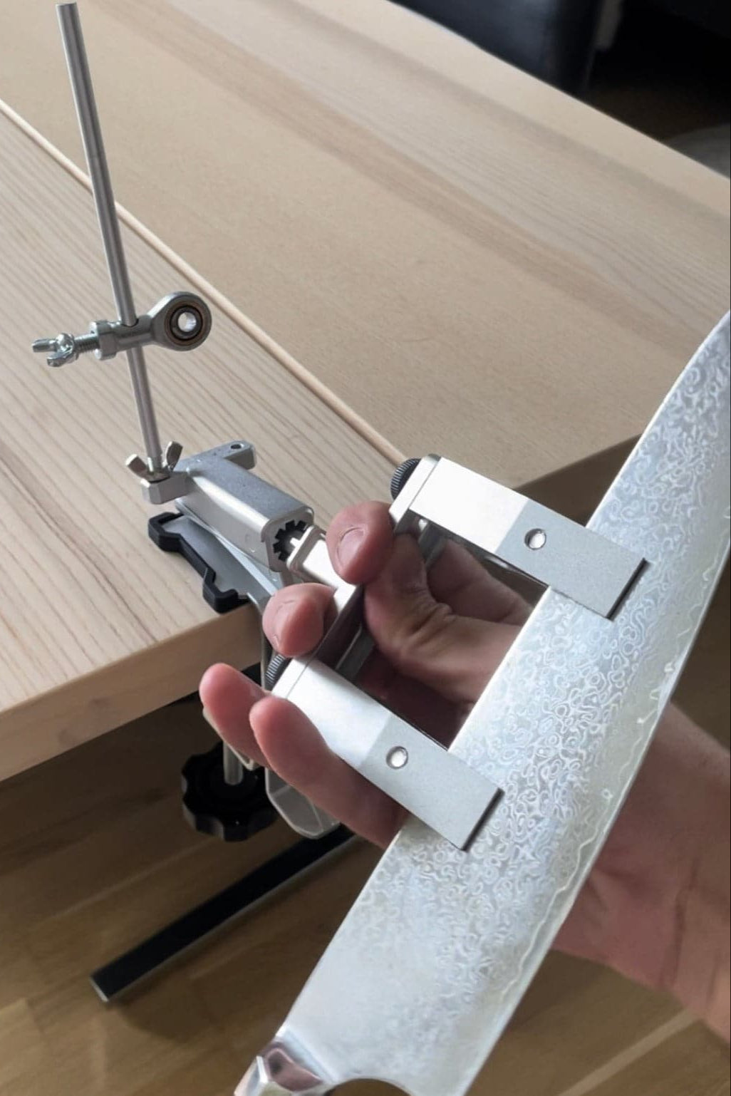 SwiftEdge Cross: Knivslipesystem med justerbar vinkel og diamantbryner