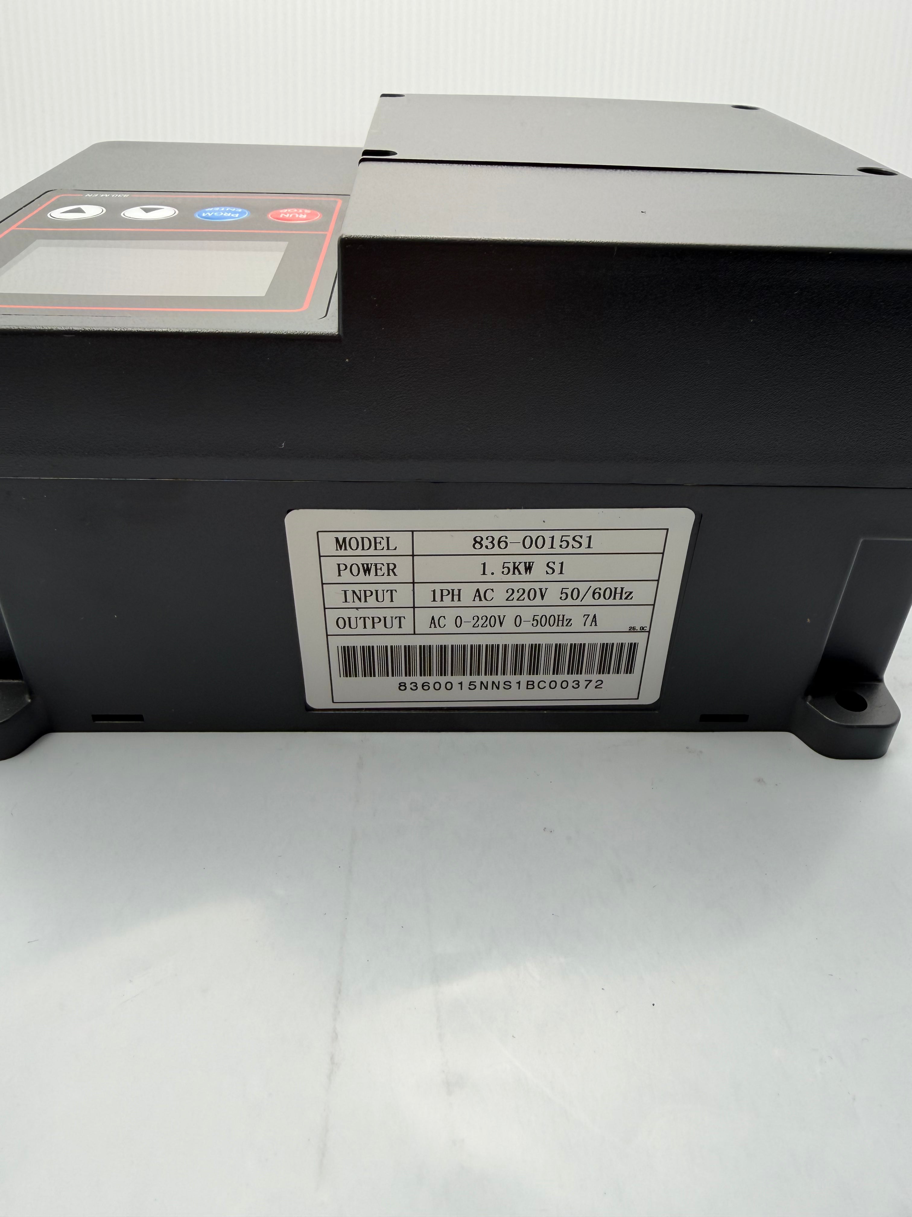 Frekvensomvandlare VFD 1,5 kW 230 V 1-fas till 3-fas