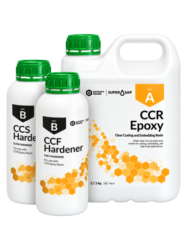 Glass Clear Casting Epoxy - CCR Epoxy Entropy SuperSap