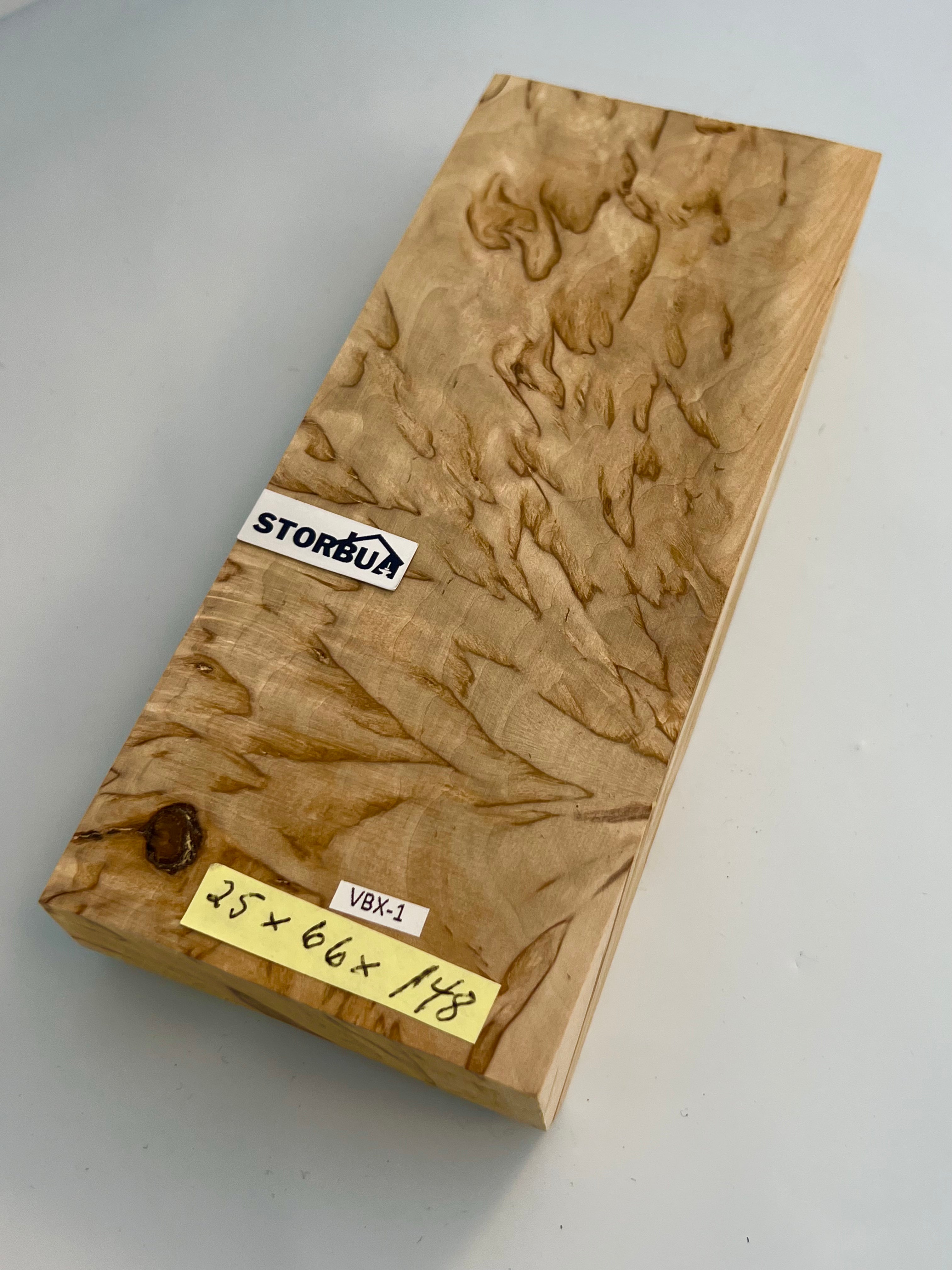 Valbjørk masurbjørk VBX-1; 25x66x148mm