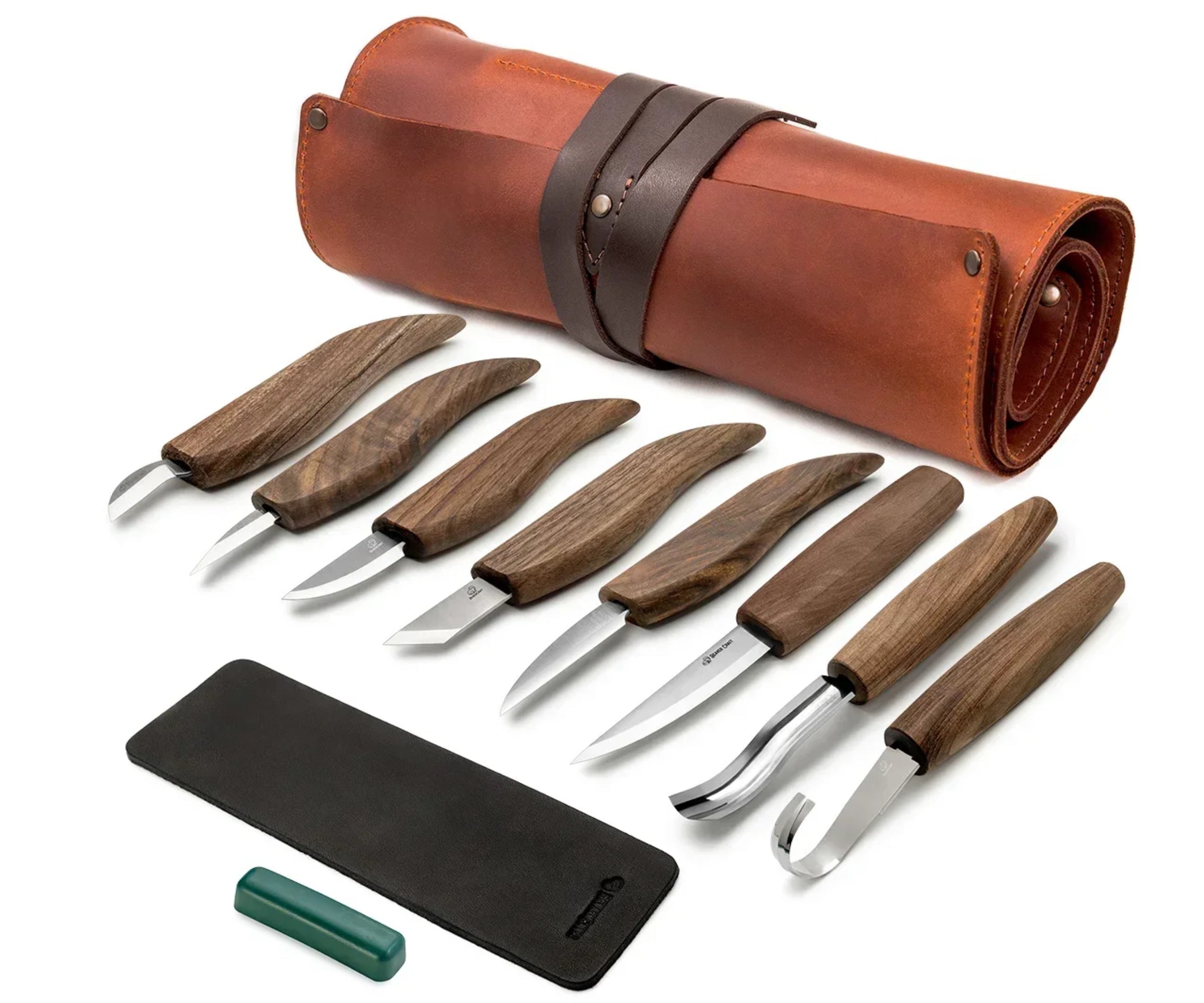 Treskjæringssett i lær S18X Beaver Craft