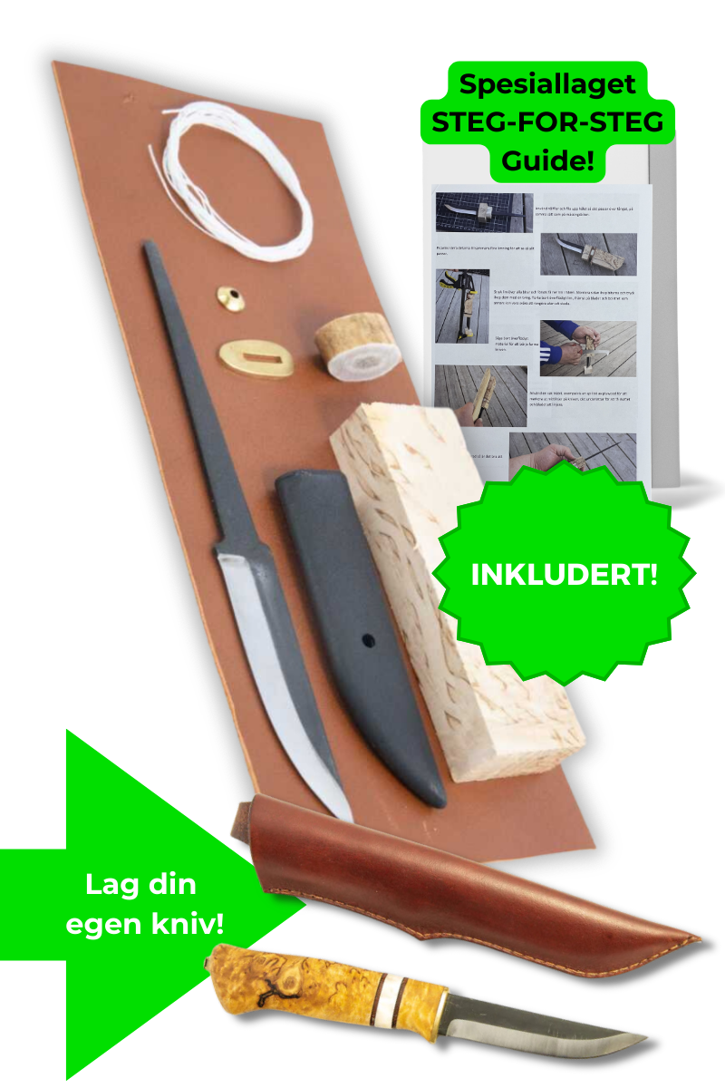 Beginner's Knife Making Kit: Everything you need to make your own custom knife