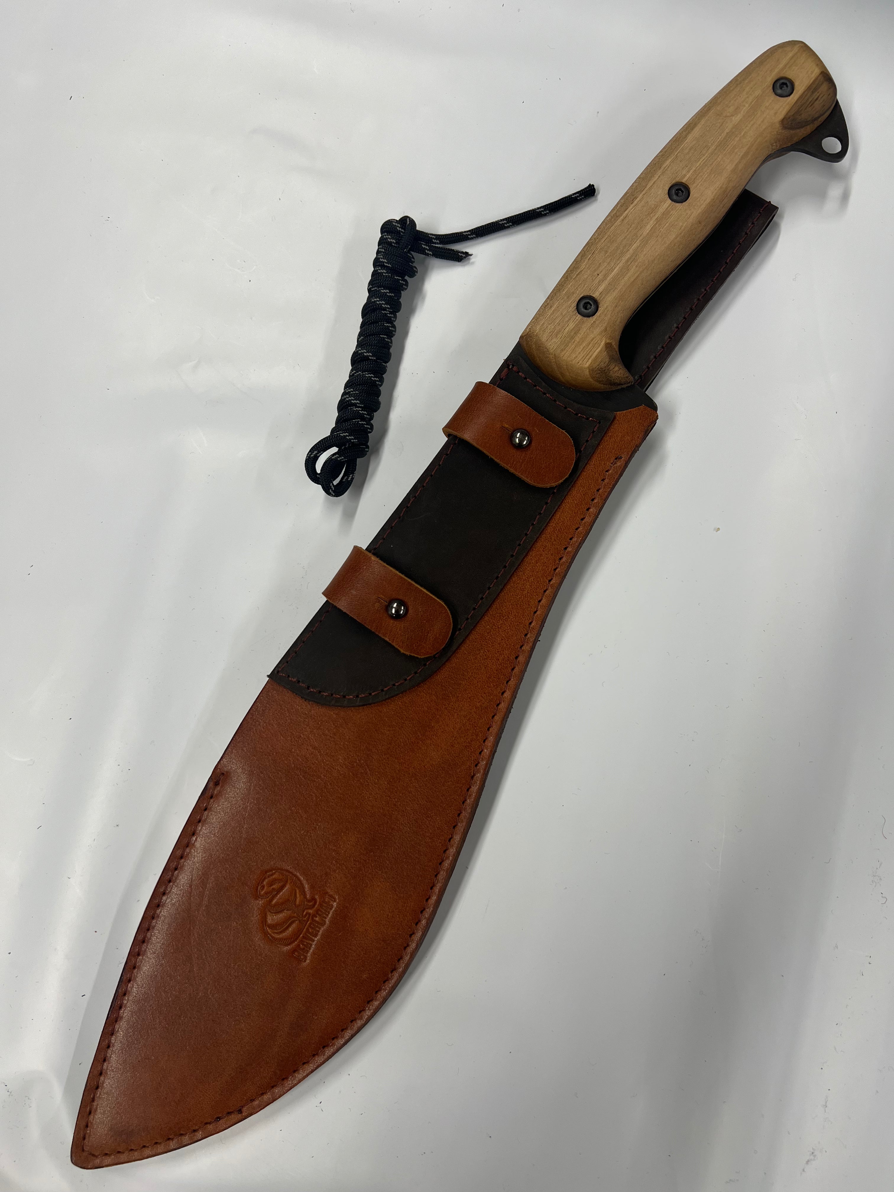 Kukri KKR1 with leather sheath
