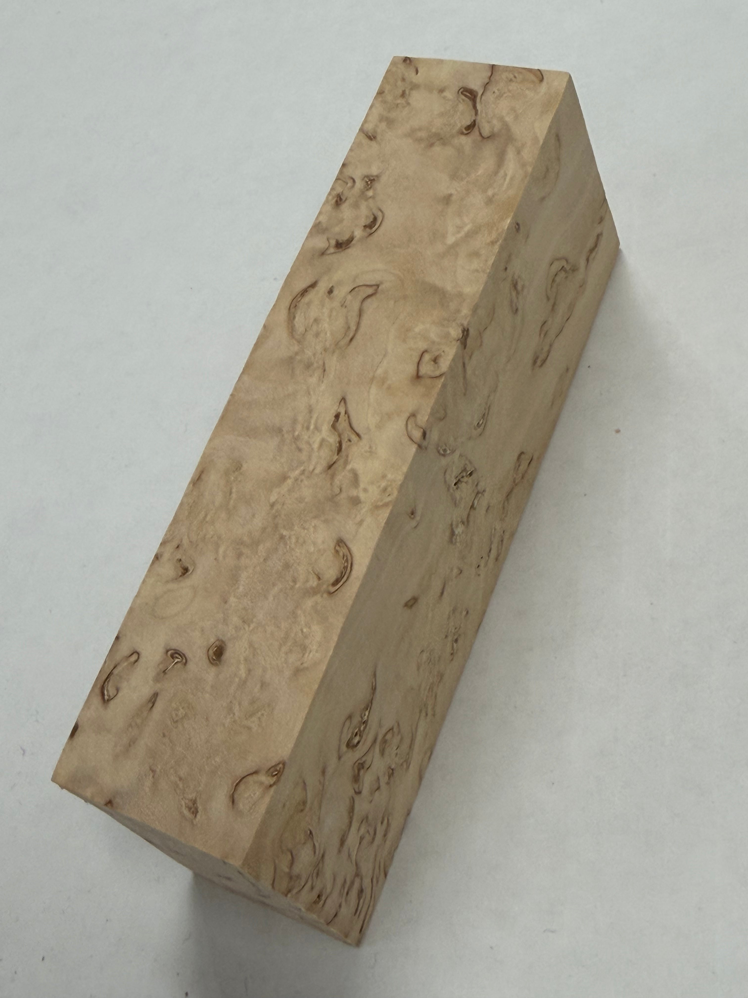 Valbjørk masur birch VBX-15; 29x42x120mm
