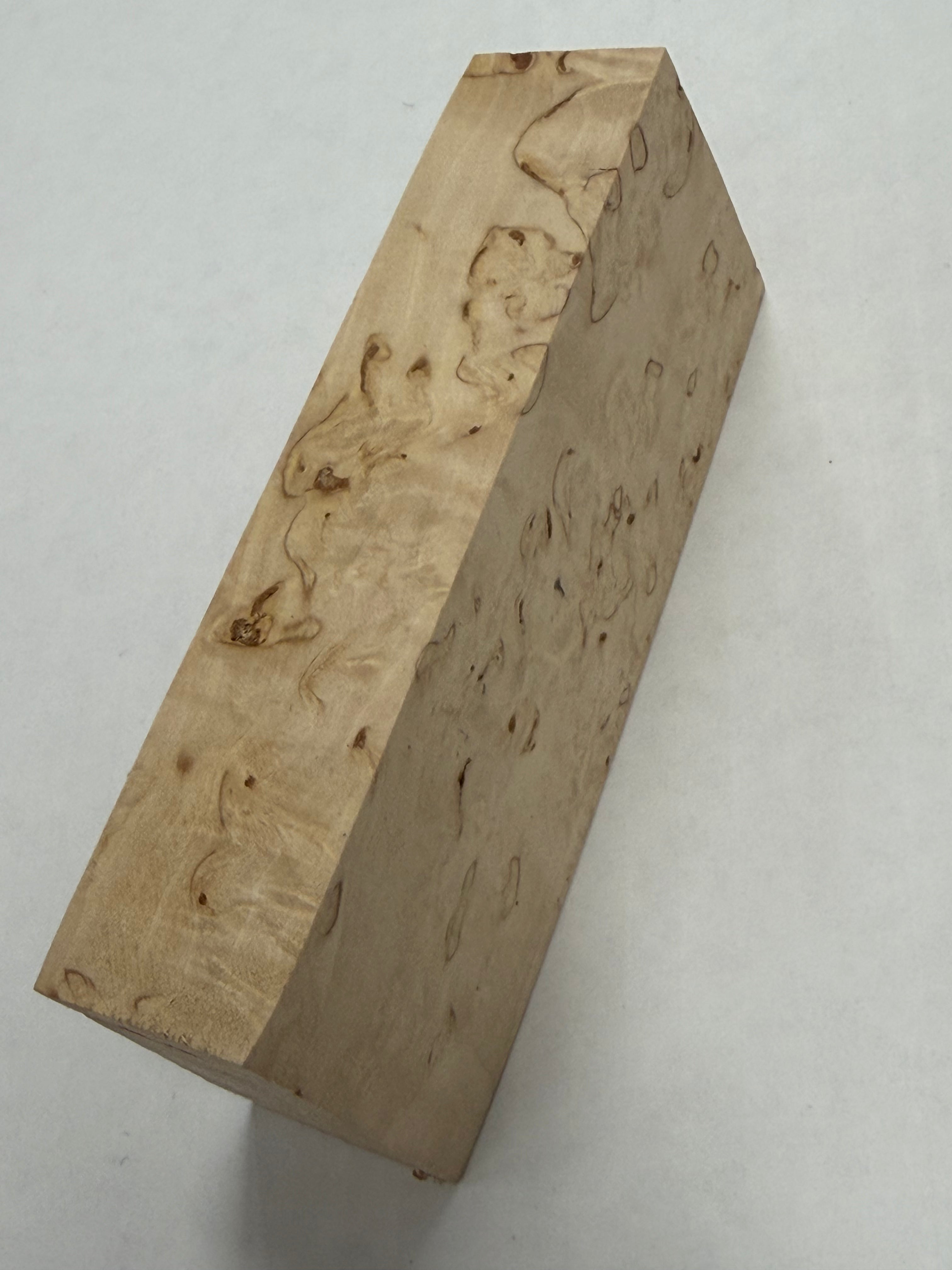 Valbjørk masur björk VBX-18; 27x45x120mm