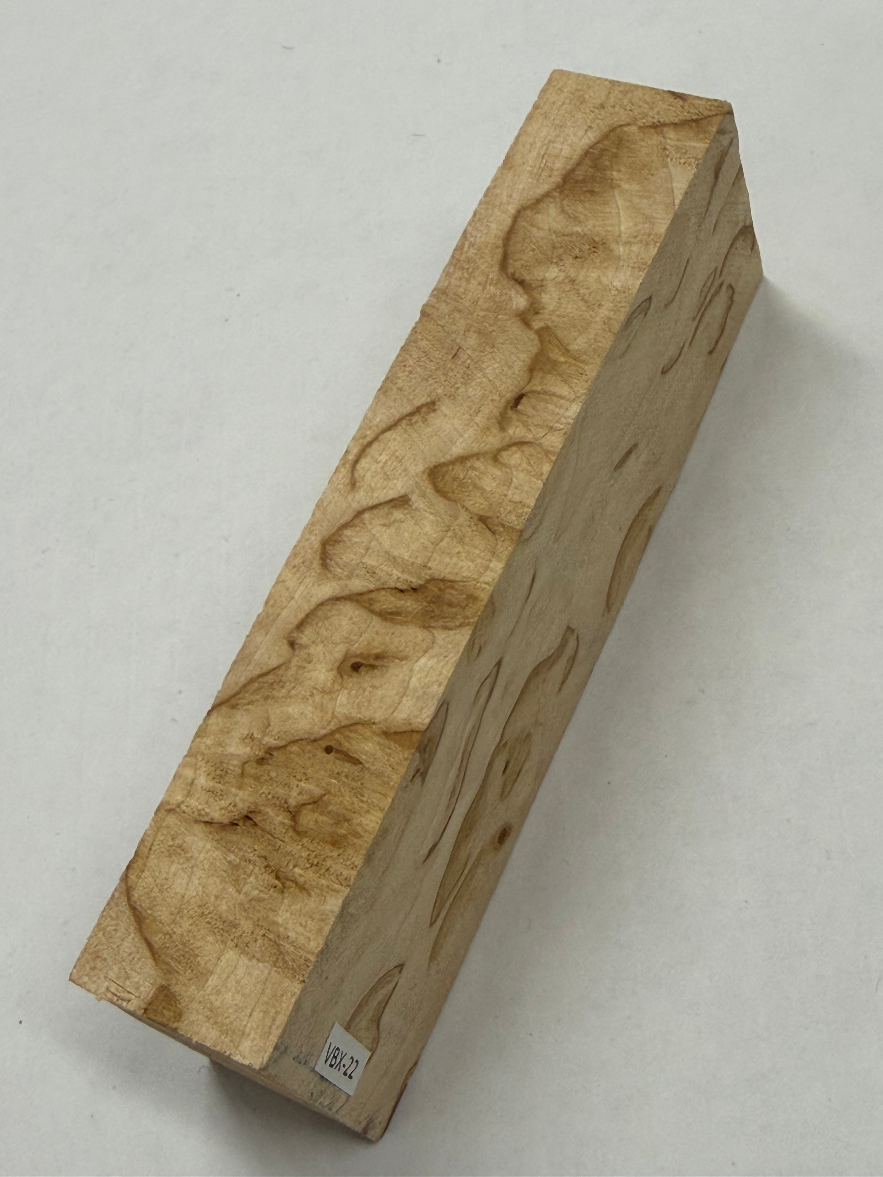 Valbjørk Masur birch VBX-22; 25x36x126mm