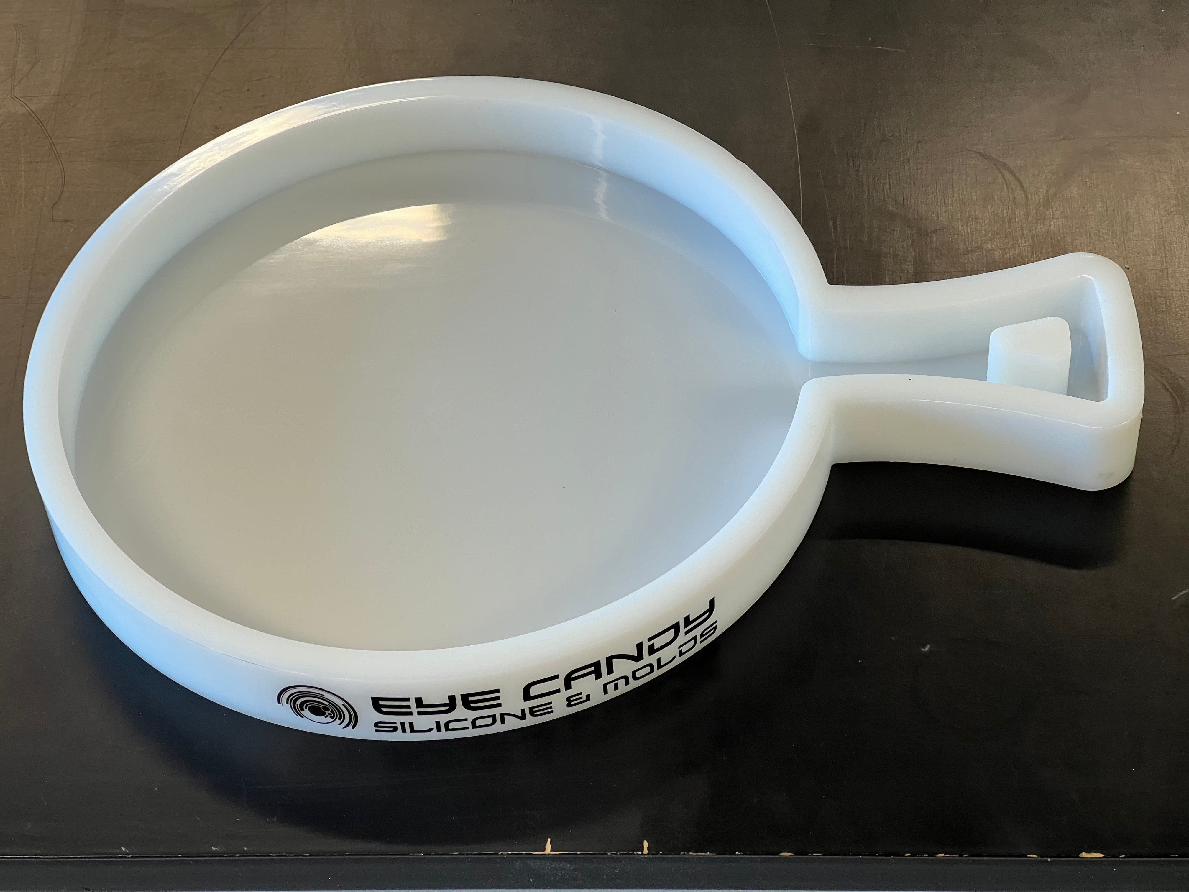 Silikon støpeform rund 490x353x38mm