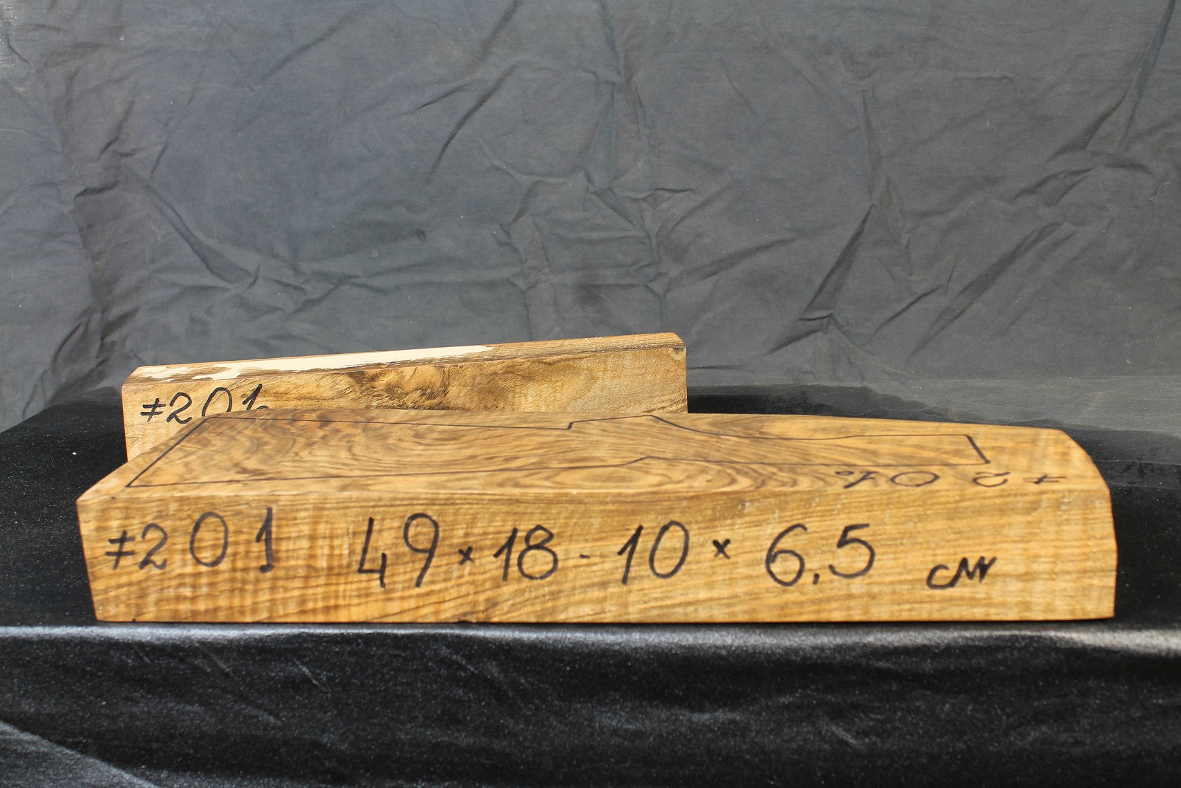 Shotgun Stock Blank Turkish Walnut Grade 3 #201