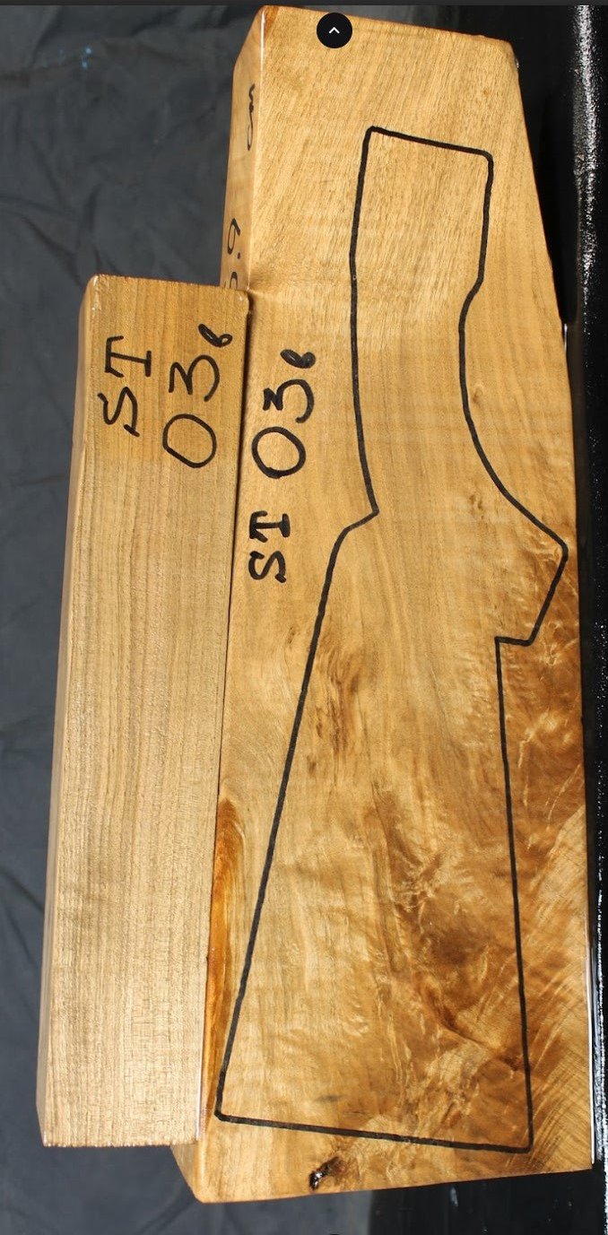 Hagelgevärskolv Blank Turkisk Valnöt Standard ST03