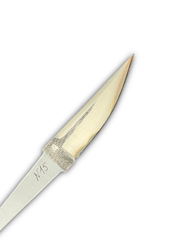 Håndsmidd laminert knivblad - Kobber San Mai - Vladyslav Chulan VCSM Nr 15