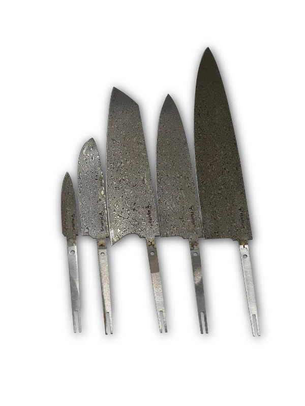 Damask Scandinavian Kitchen Knife