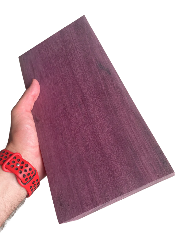 Purpleheart Large blank 55x155x300mm