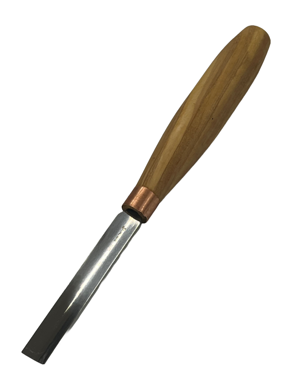 Träsniderijärn 80x12mm rak rundad mejsel K5/12