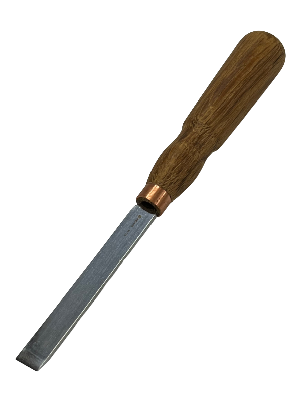 Treskjæringsjern 130x16mm rett flat meisel