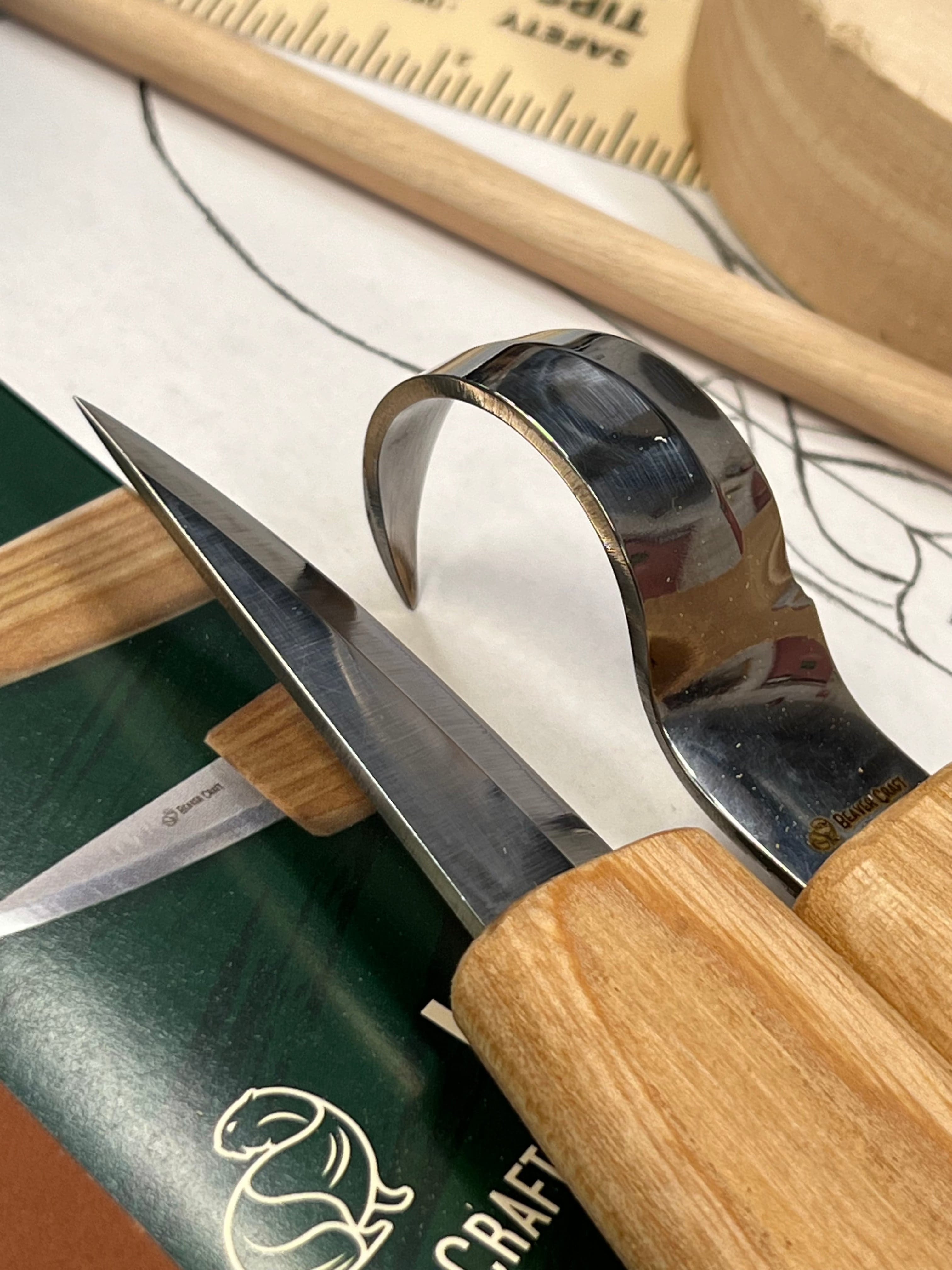 Träsnideri-kit DIY04 Kärlekssked
