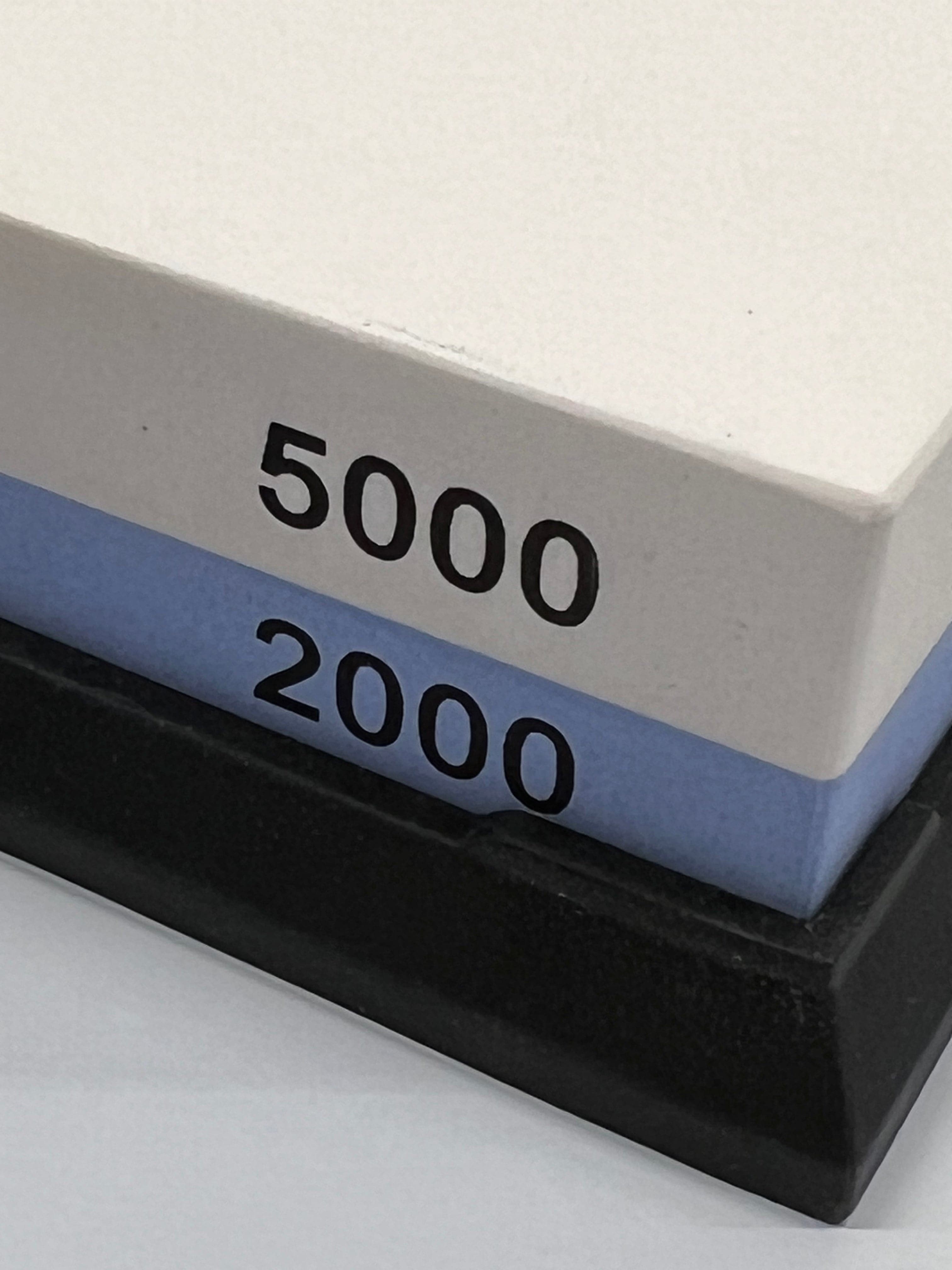Japanese double-sided whetstone w/ holder | Choose grit