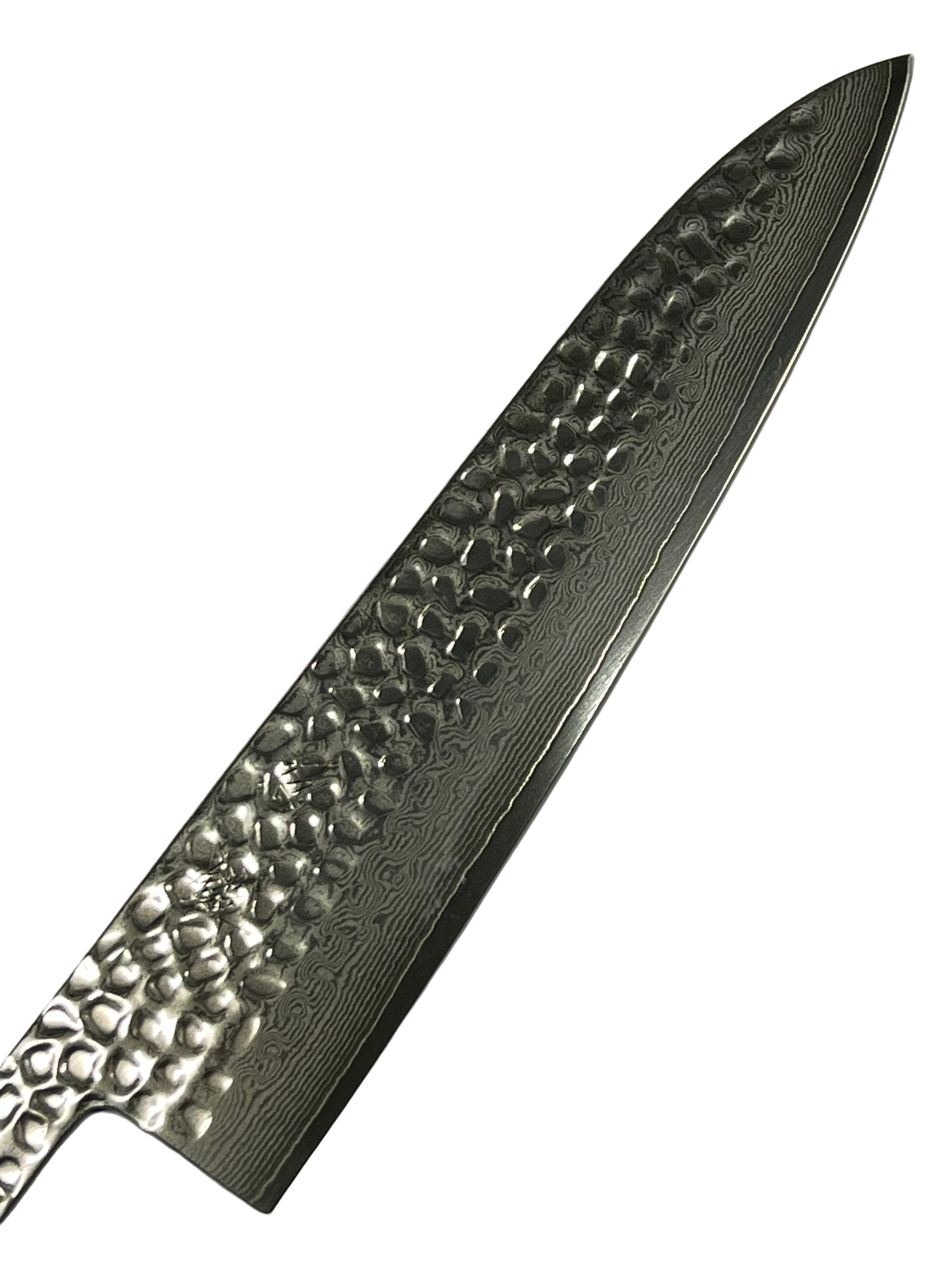 Gyuto 210 VG10 Damask Japanese hand-forged knife blade