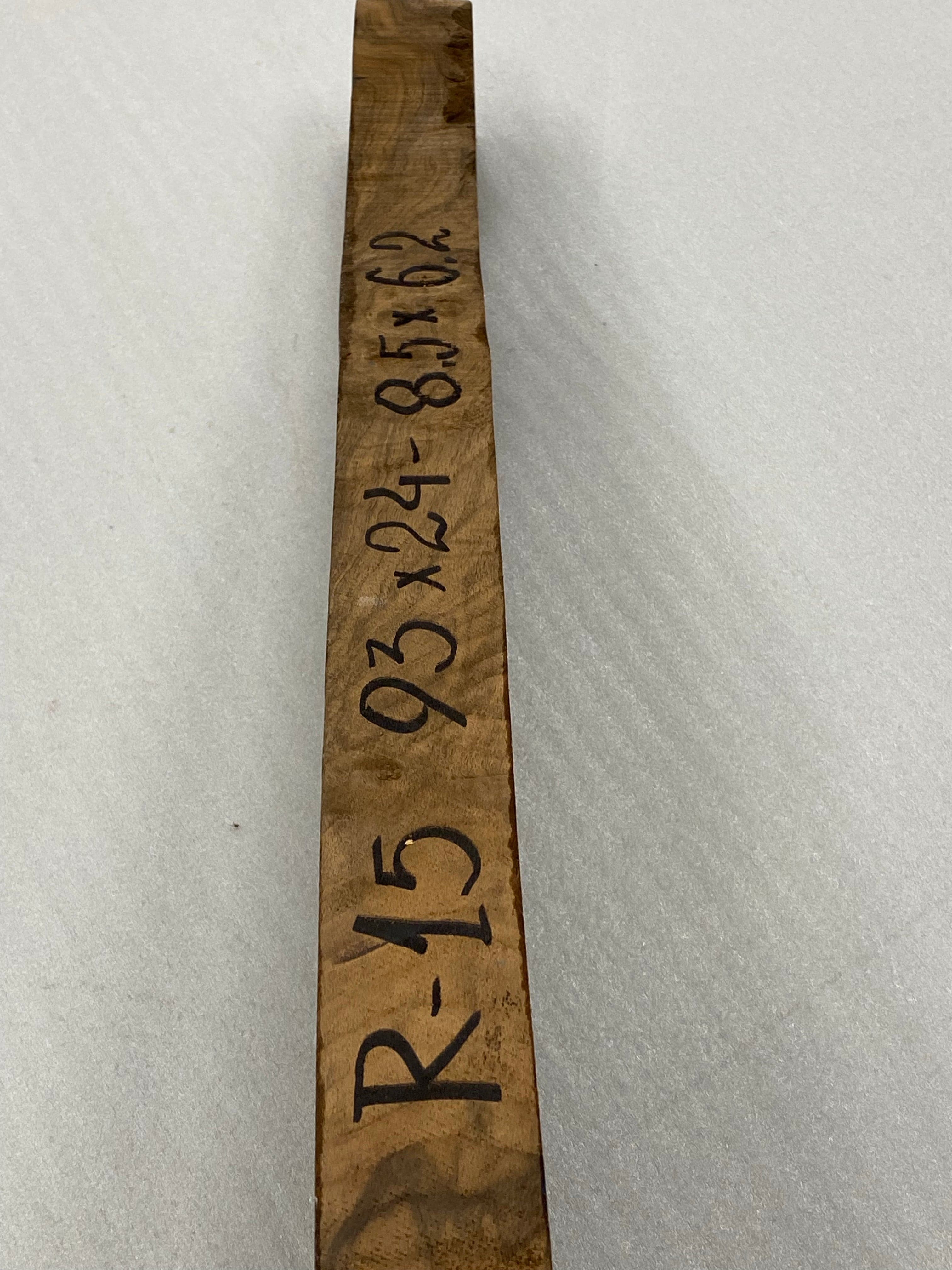 Rifle Stock Blank Turkish Walnut Grade 5 R-15