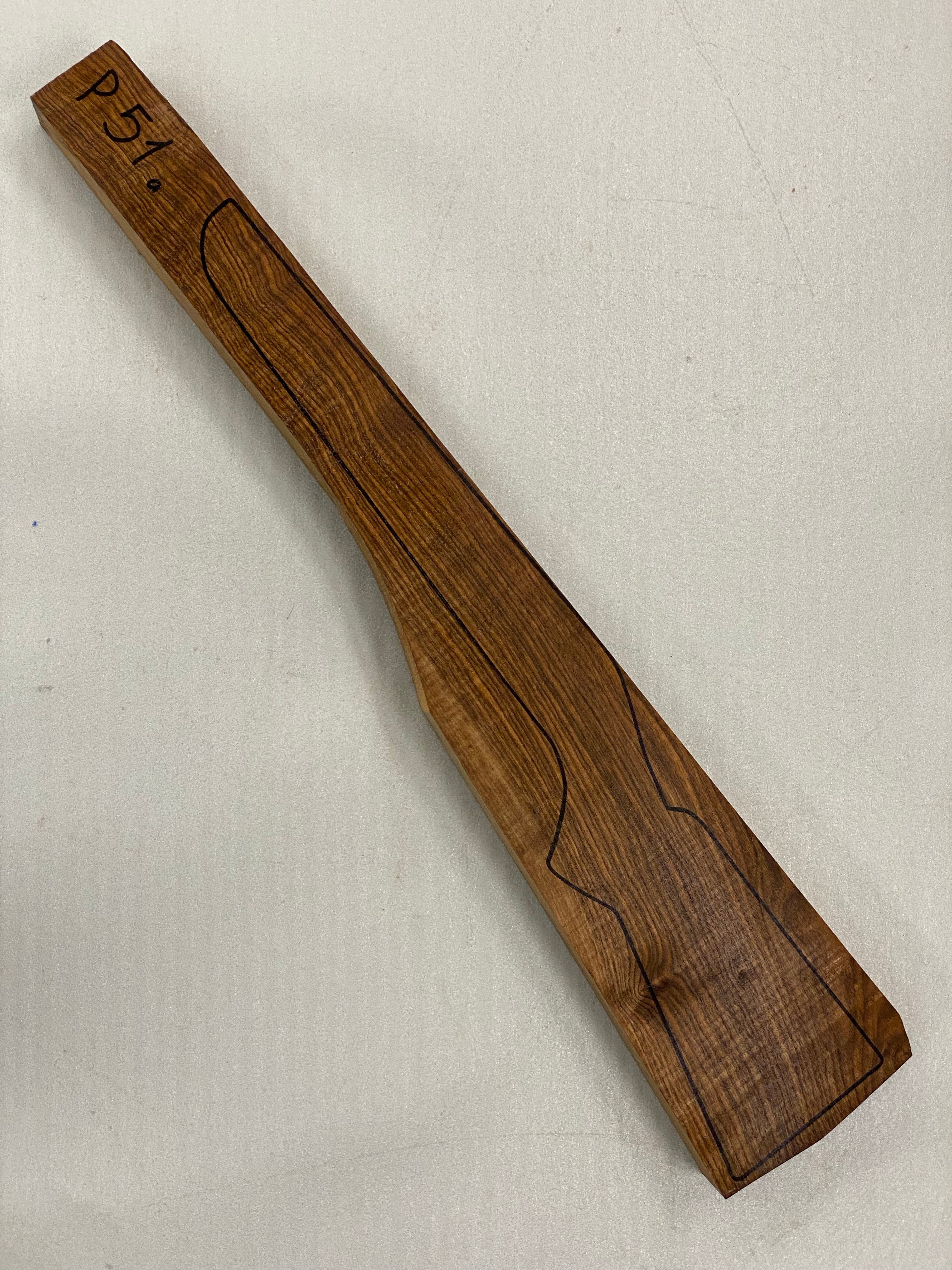 Rifle Stock Blank Turkish Walnut Grade 3 P-51