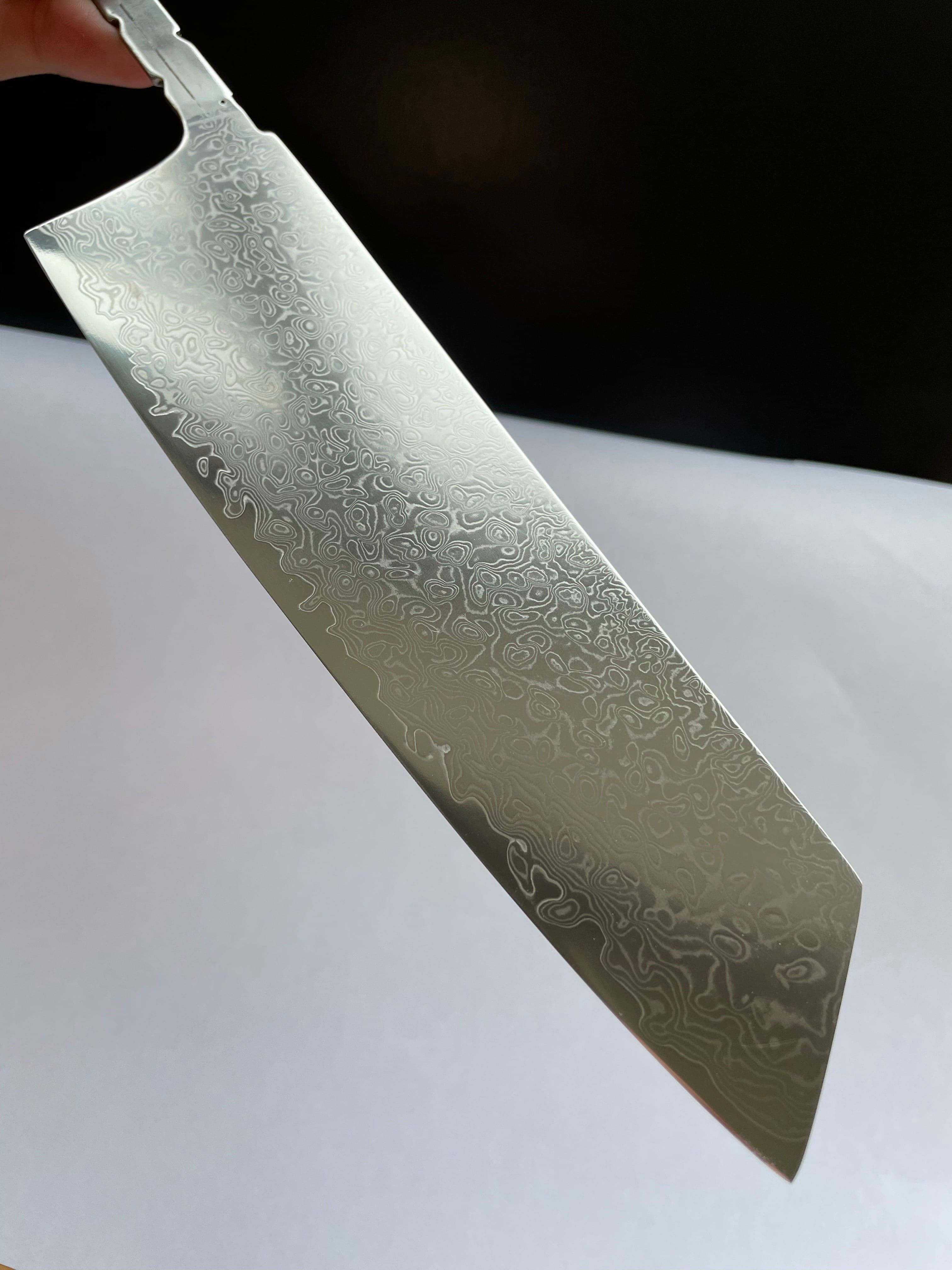 Kiritsuke Kitchen Knife - Stainless Damask Chef's Knife