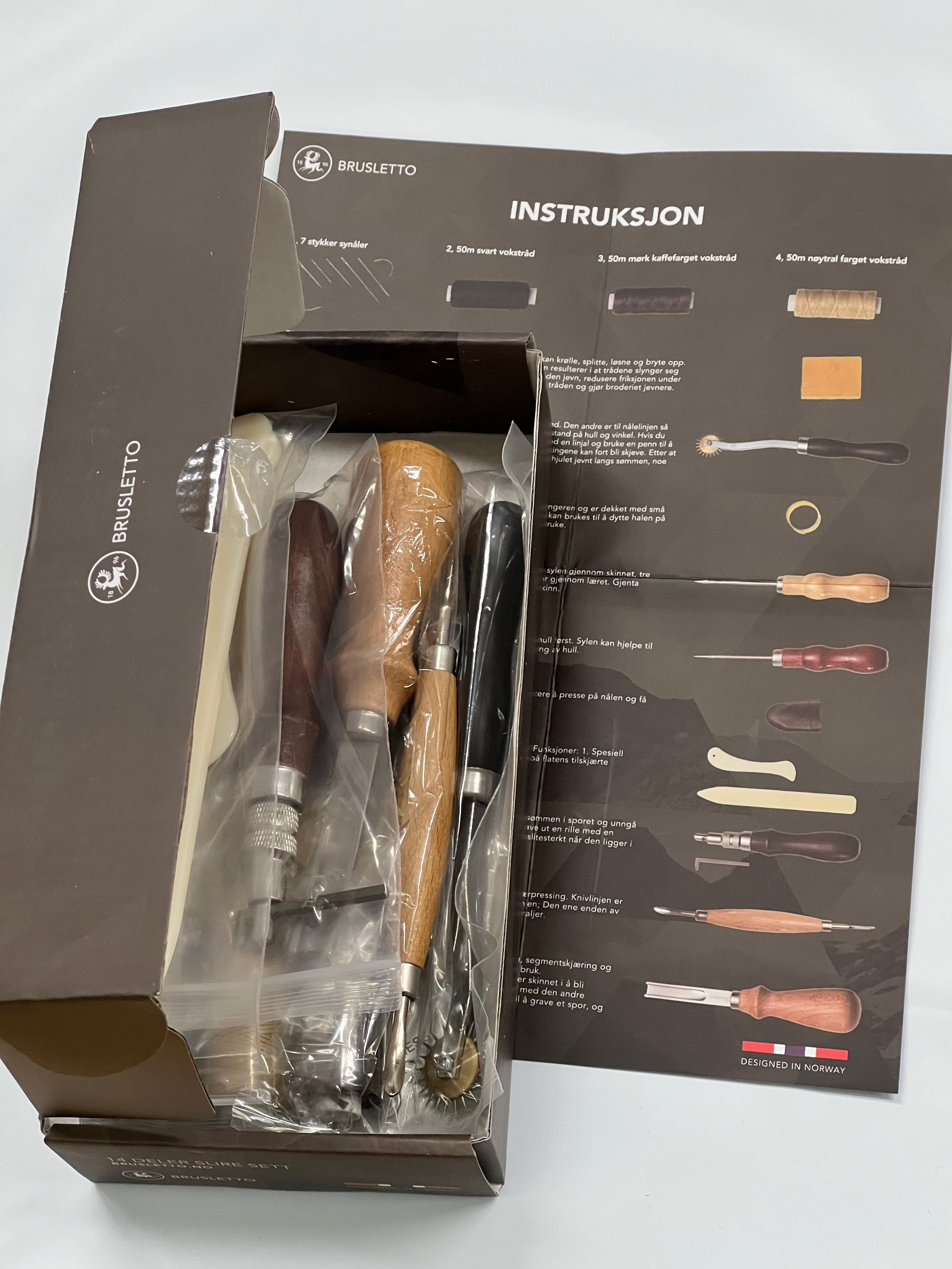 Tool set for making sheaths 14 pieces