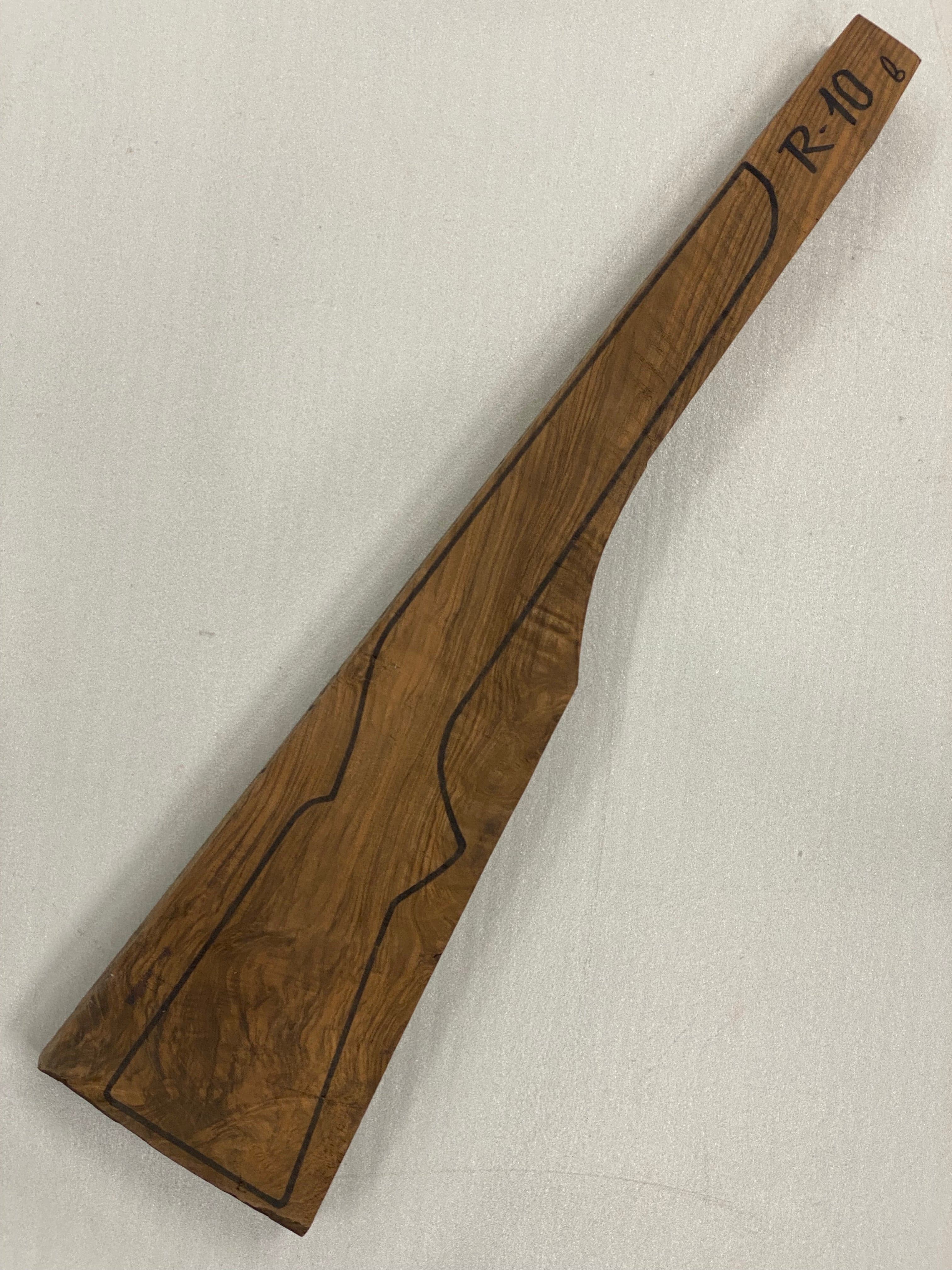 Riflestokkemne Tyrkisk Valnøtt Grad 5 R-10
