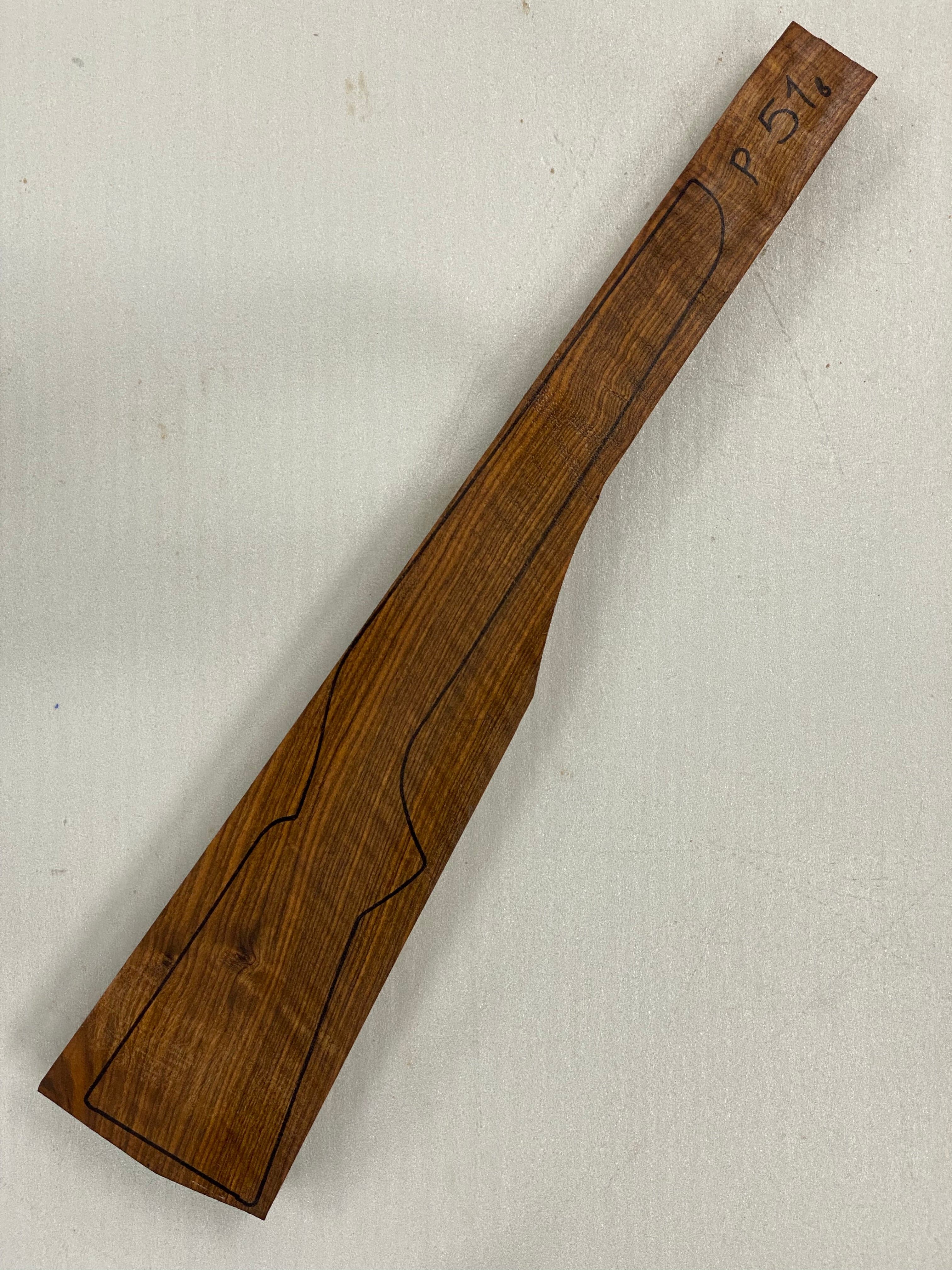 Rifle Stock Blank Turkish Walnut Grade 3 P-51