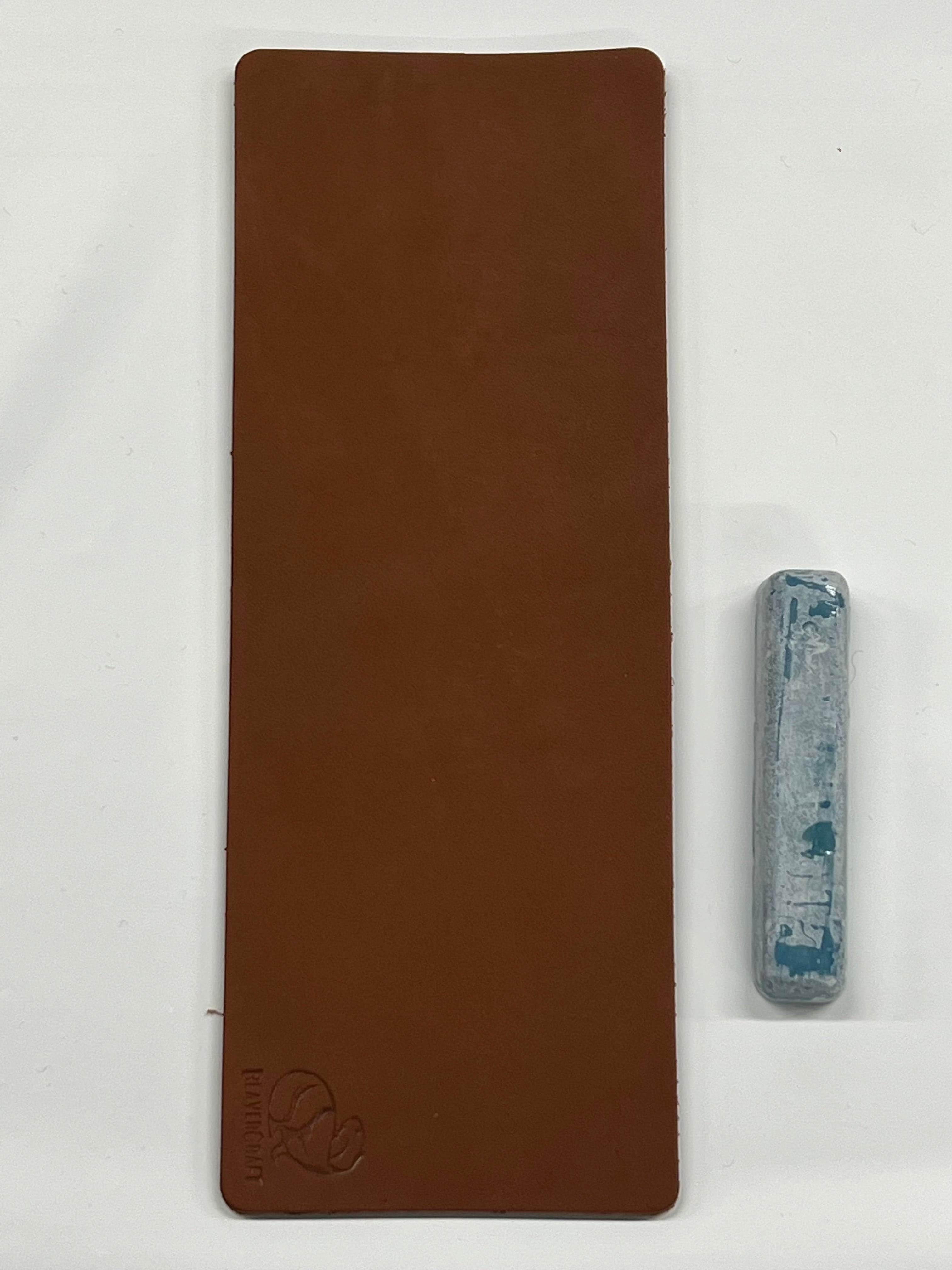 Lærstropp 200x75 mm med slipepasta