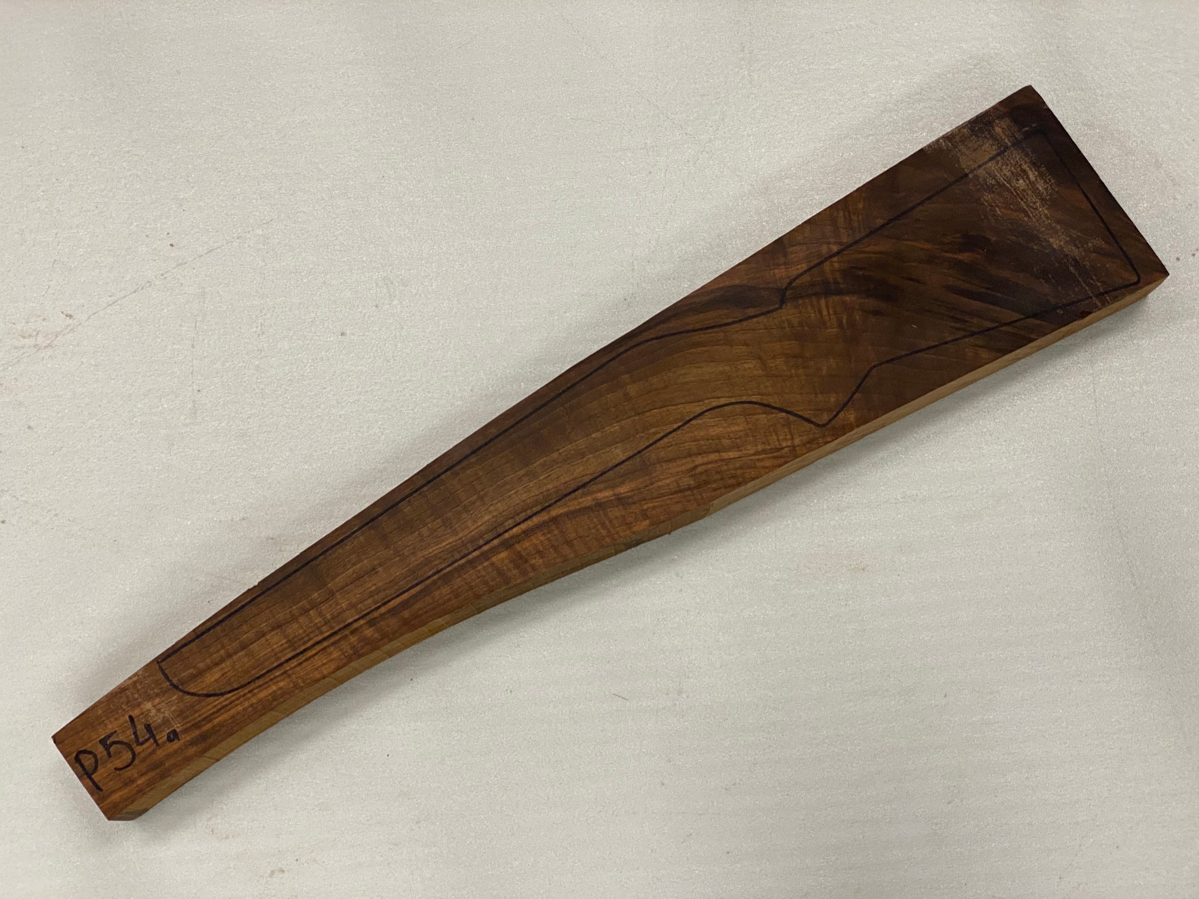 Rifle Stock Blank Turkish Walnut Grade 4 P-54