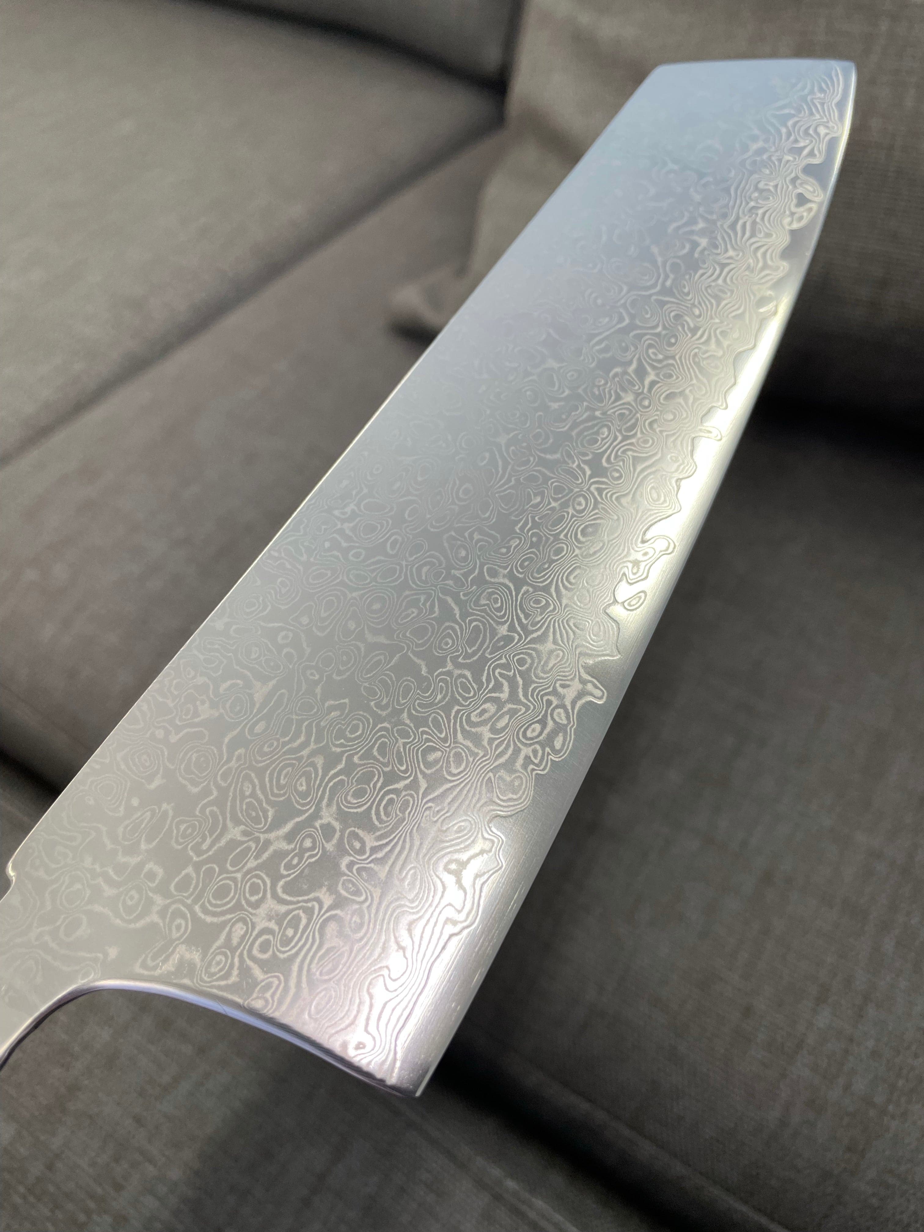 Kiritsuke Kitchen Knife - Stainless Damask Chef's Knife