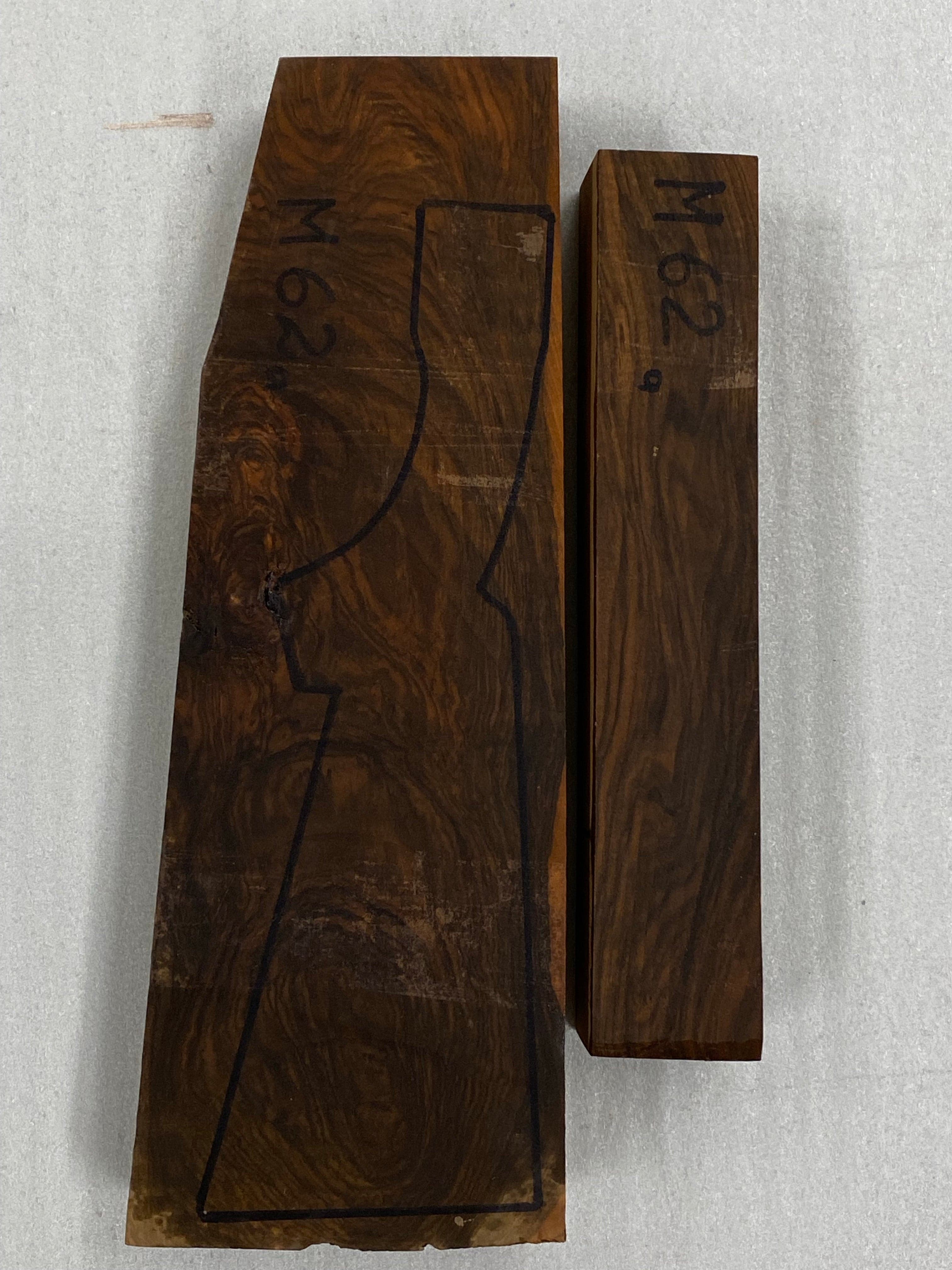 Rifle Stock Blank Turkish Walnut Grade 4 M-62