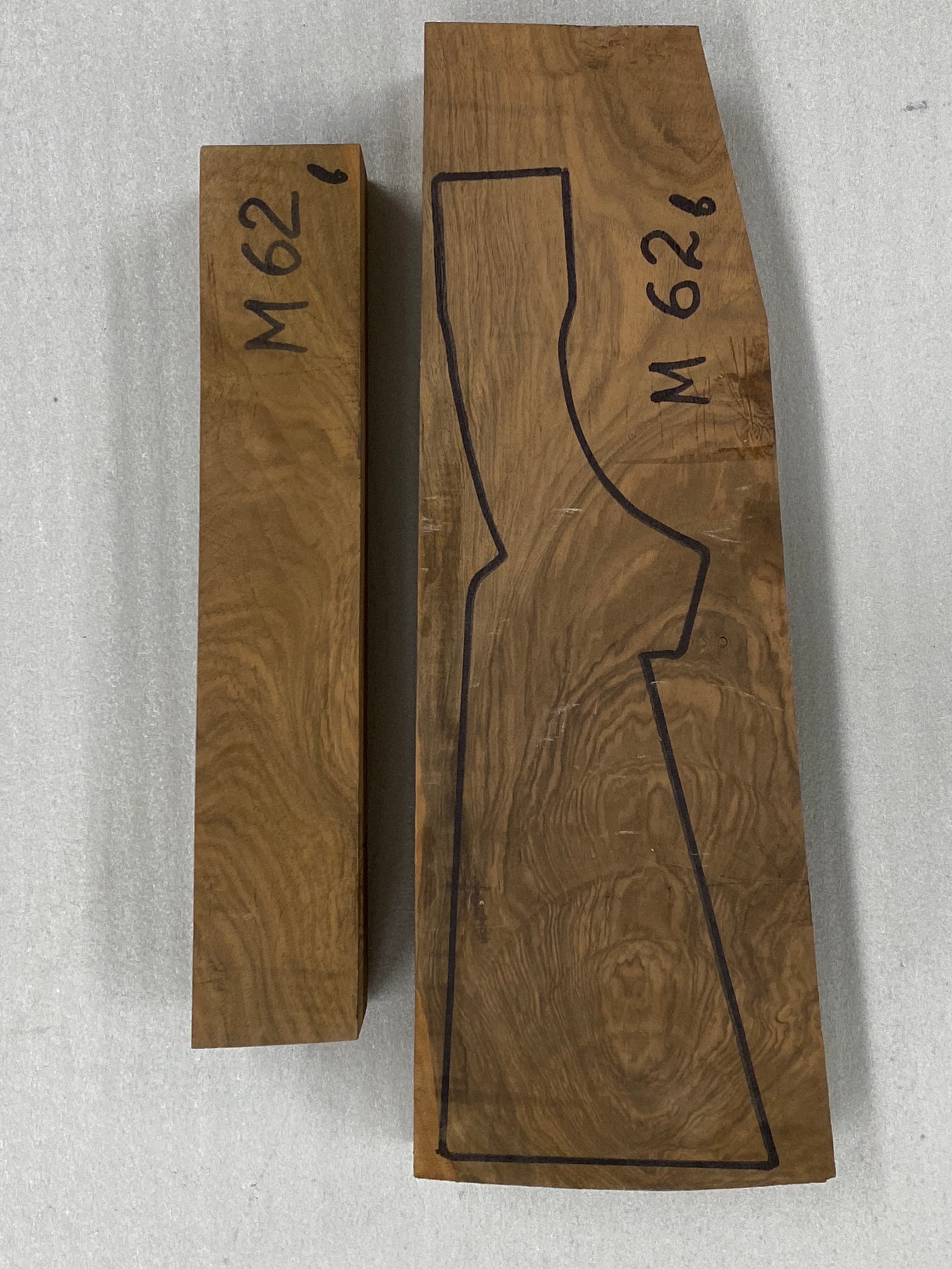 Rifle Stock Blank Turkish Walnut Grade 4 M-62