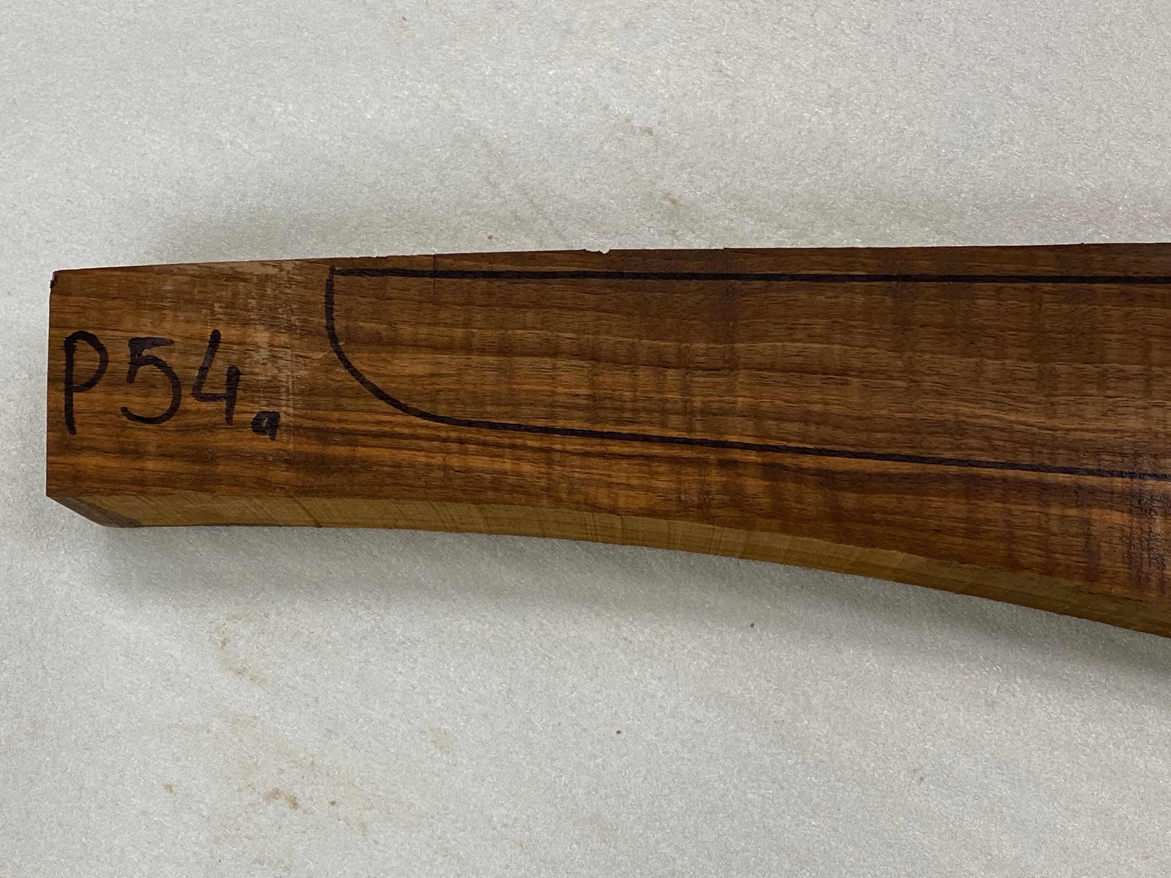 Rifle Stock Blank Turkish Walnut Grade 4 P-54