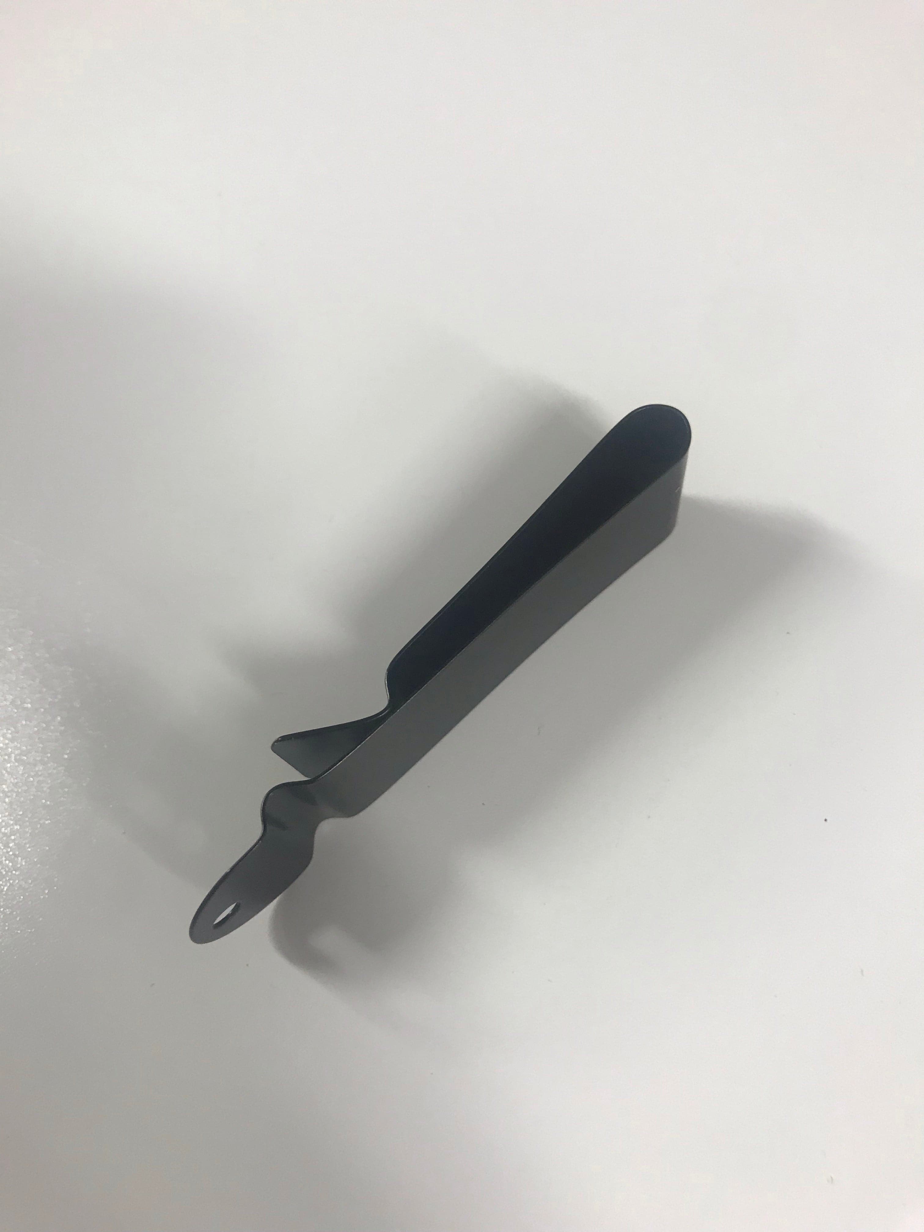 Steel belt clip